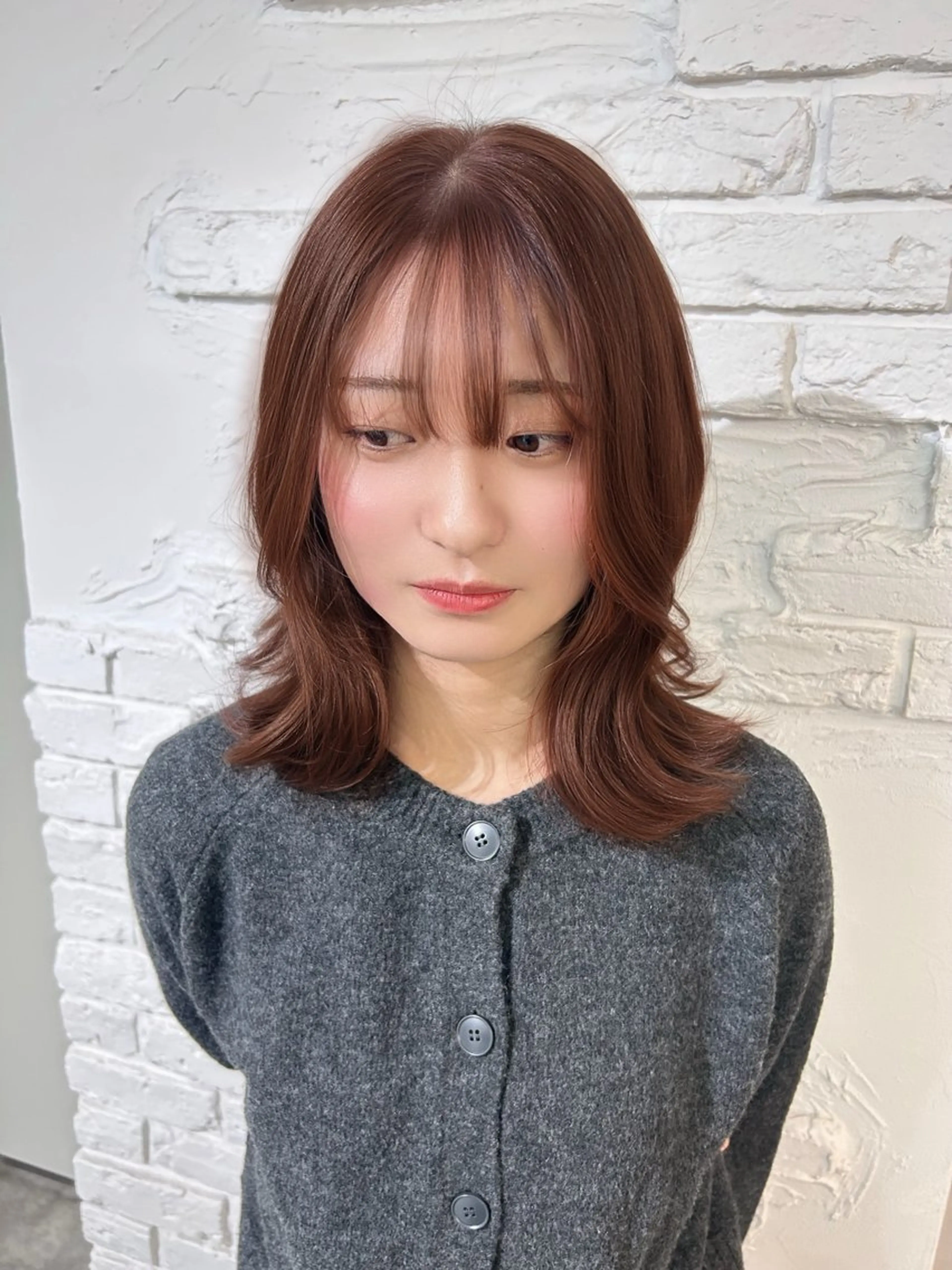 ミディアム ayari🌸西梅田 カットモデル募集中✨のヘアスタイル