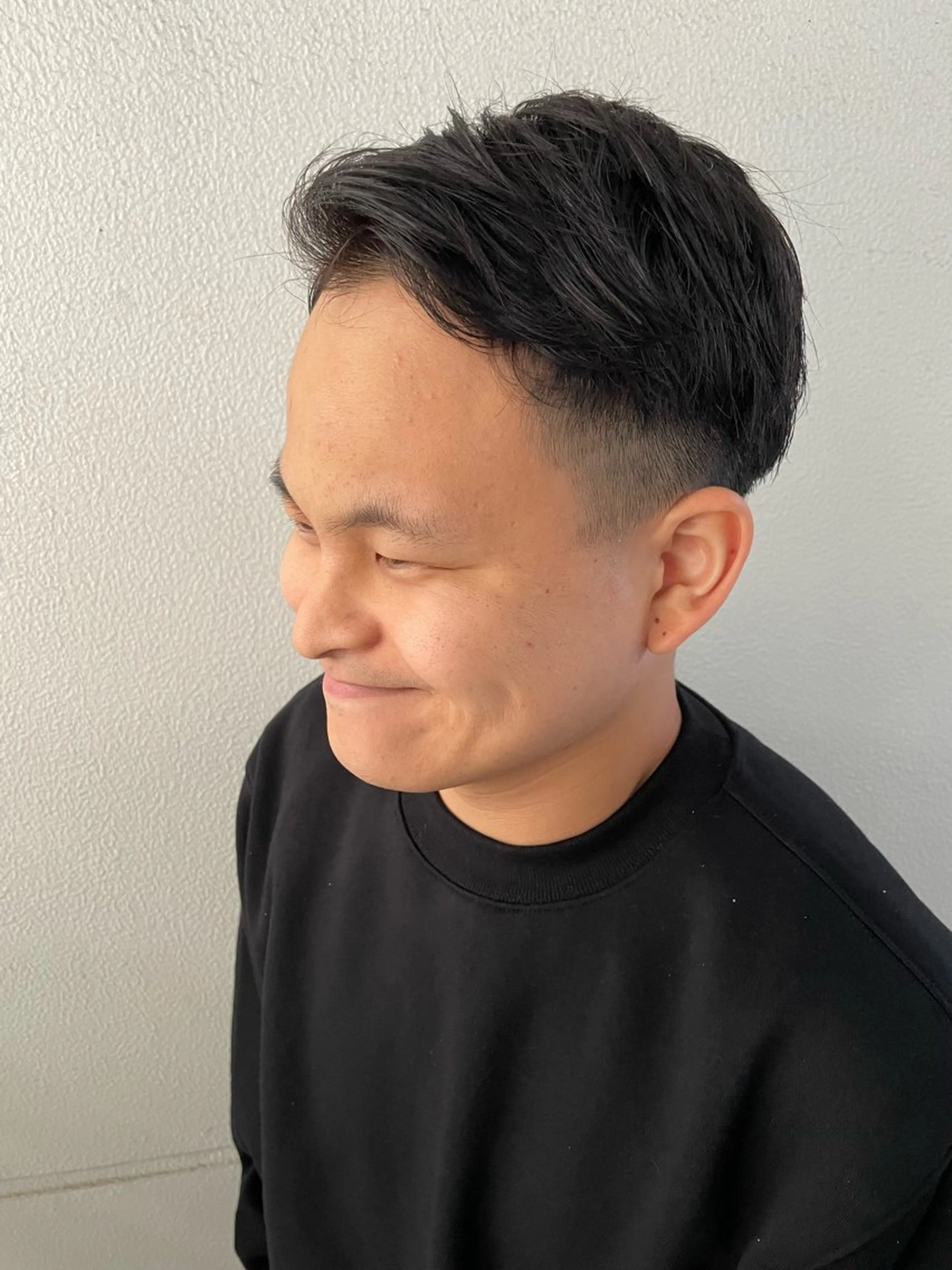 ショート メンズ アップバング ショートヘア RITSUKI横浜 メンズ特化😎のヘアスタイル