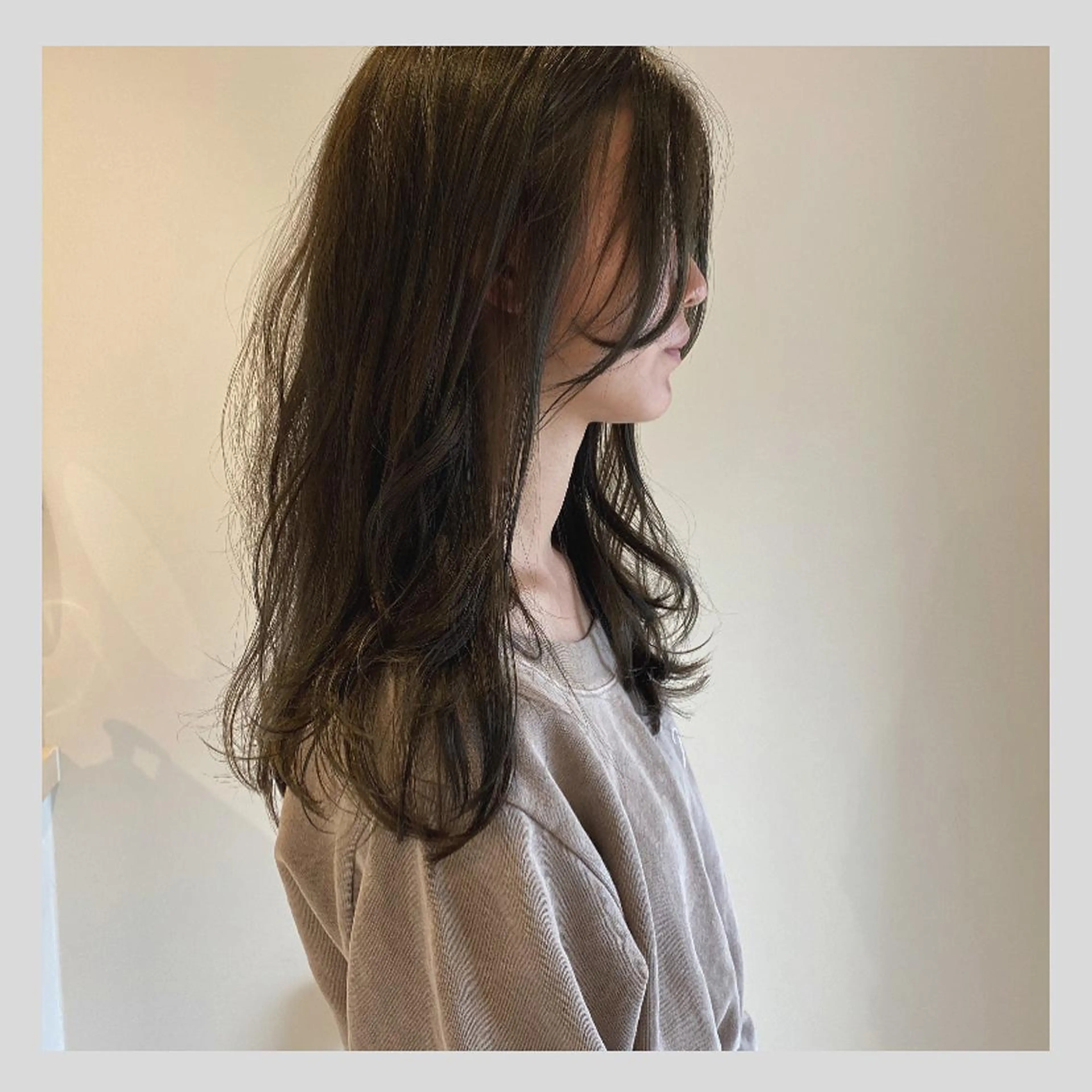 ミディアム カラー 当日予約大歓迎💗 依田瑞希のヘアスタイル