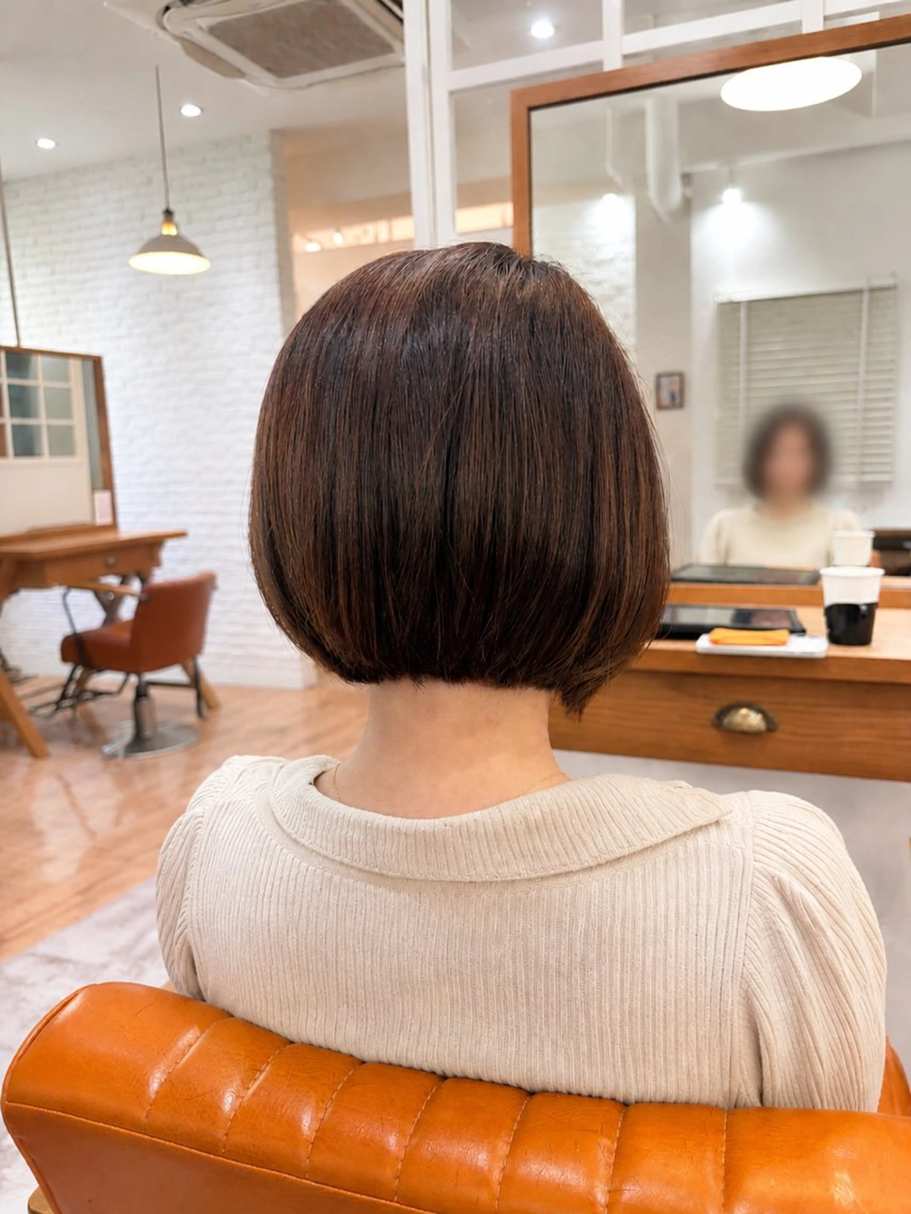 ショート カット トリートメント 松下 倫子のヘアスタイル