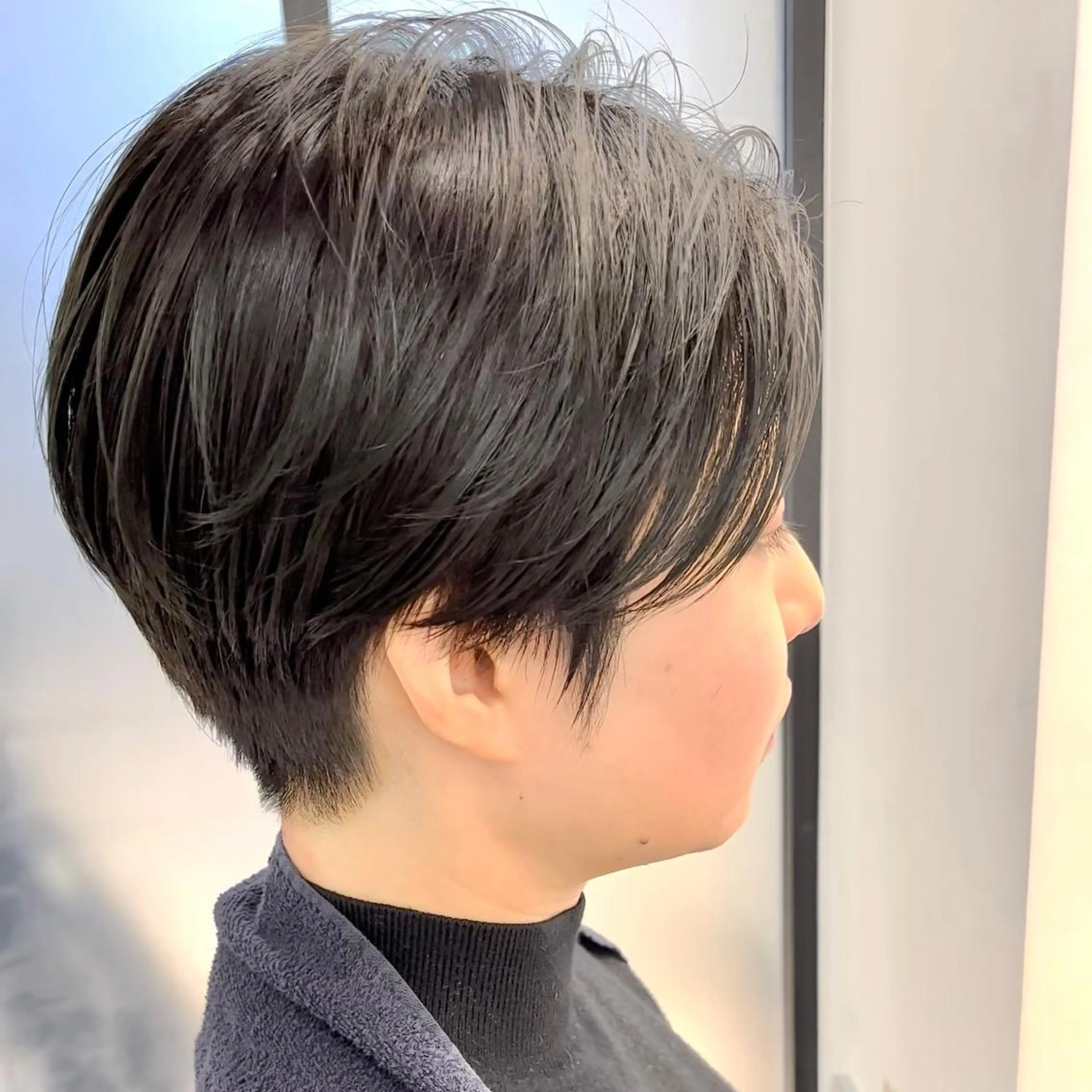 ショート ショートヘア、ボブ こやさん　コヤマのヘアスタイル