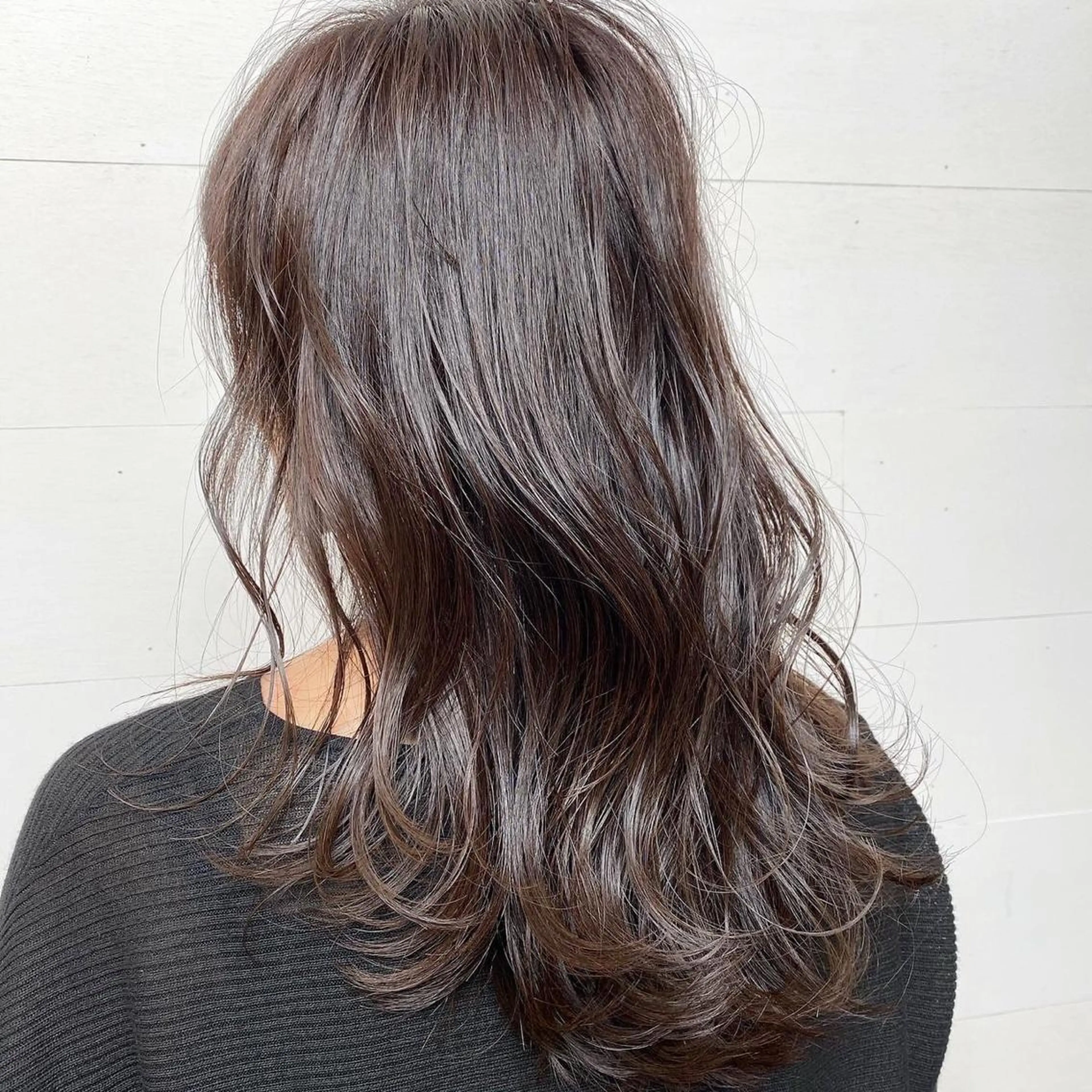 ミディアム カラー ヘアアレンジ 中澤 昌美のヘアスタイル