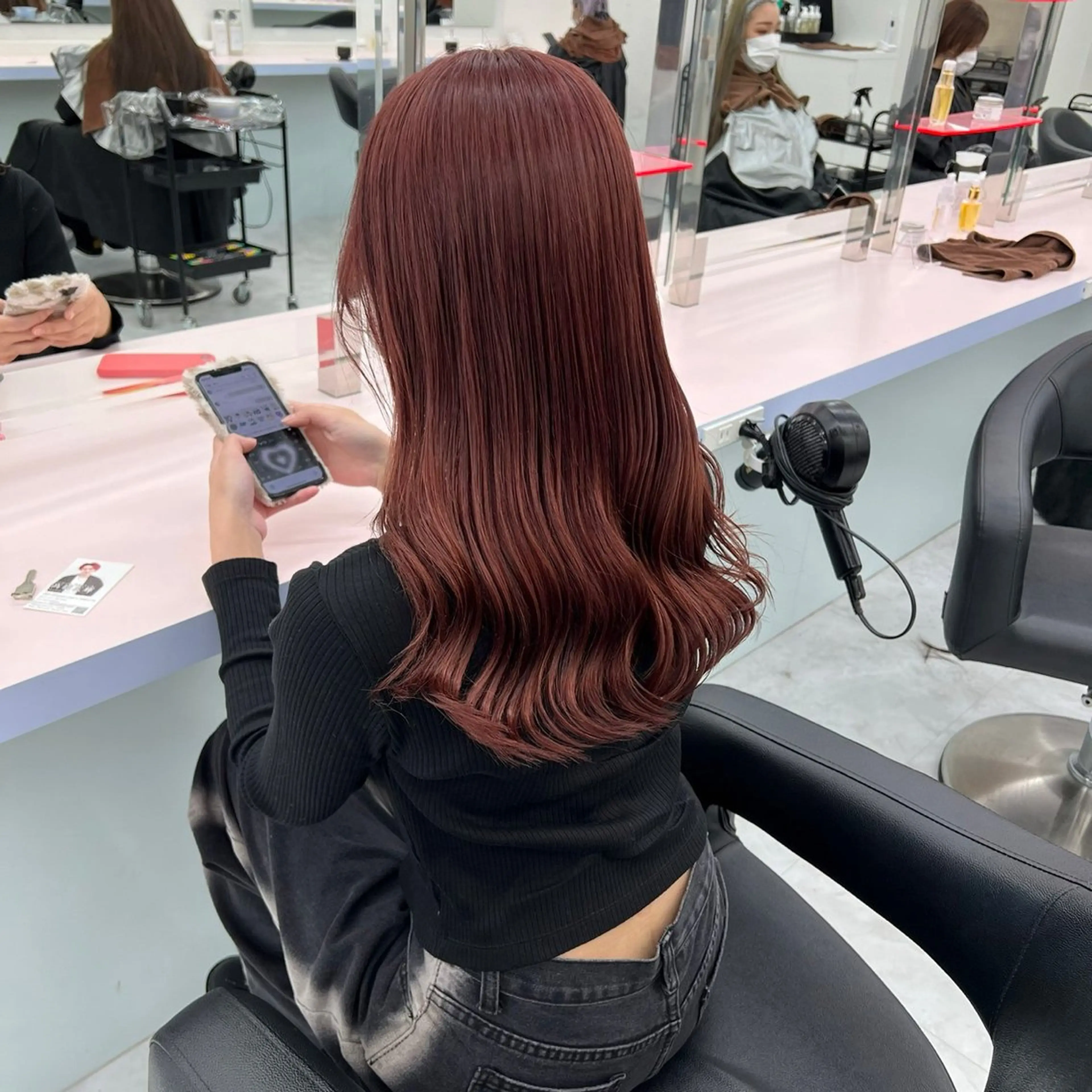 【人気No.3✨】2ヶ月に1回のメンテナンスで！ワンカラー+カット+髪質改善の写真