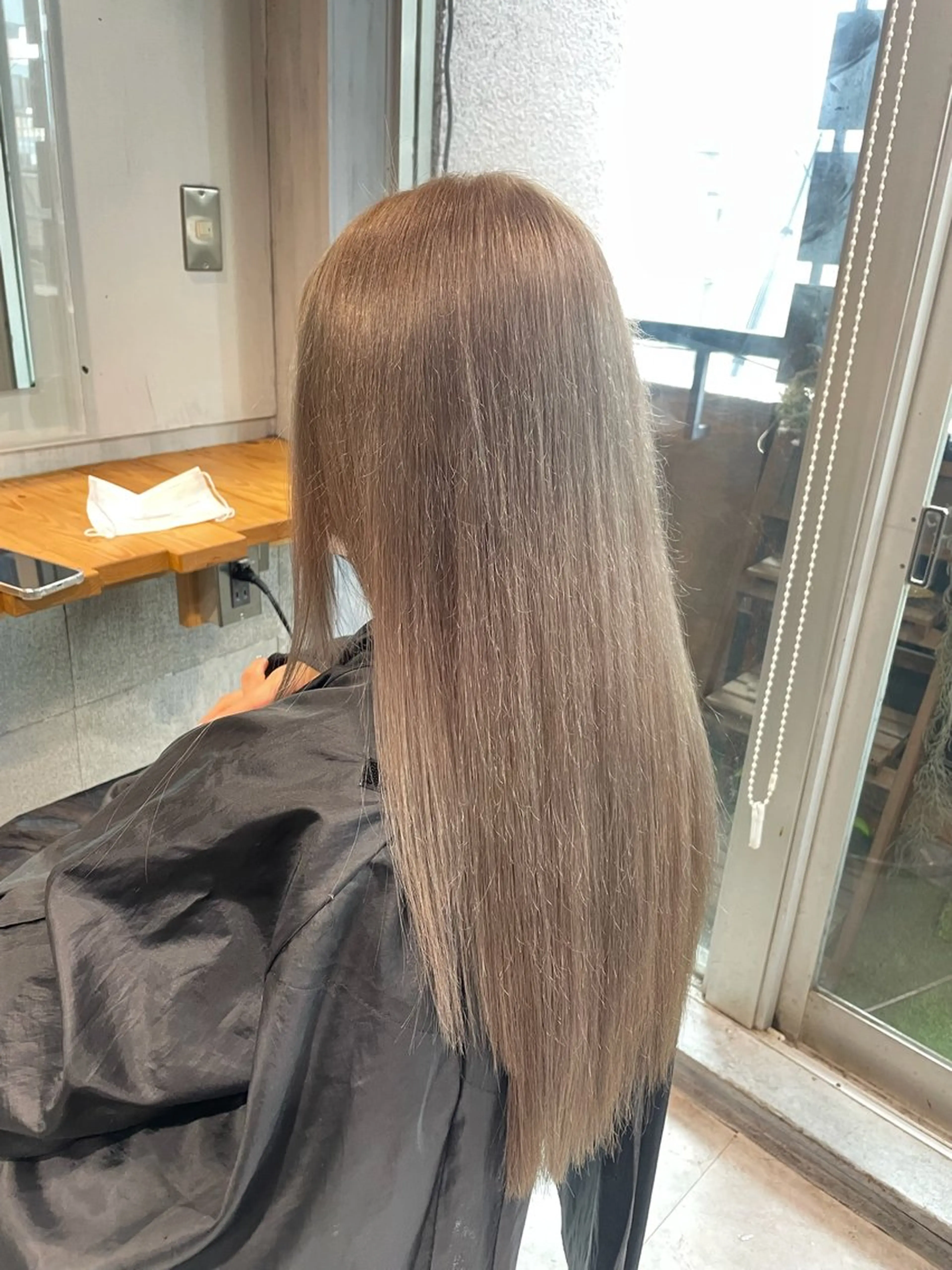 ロング カラー メンズ ヘアカラー honoka💄💋 ワンカラー/髪質改善のヘアスタイル