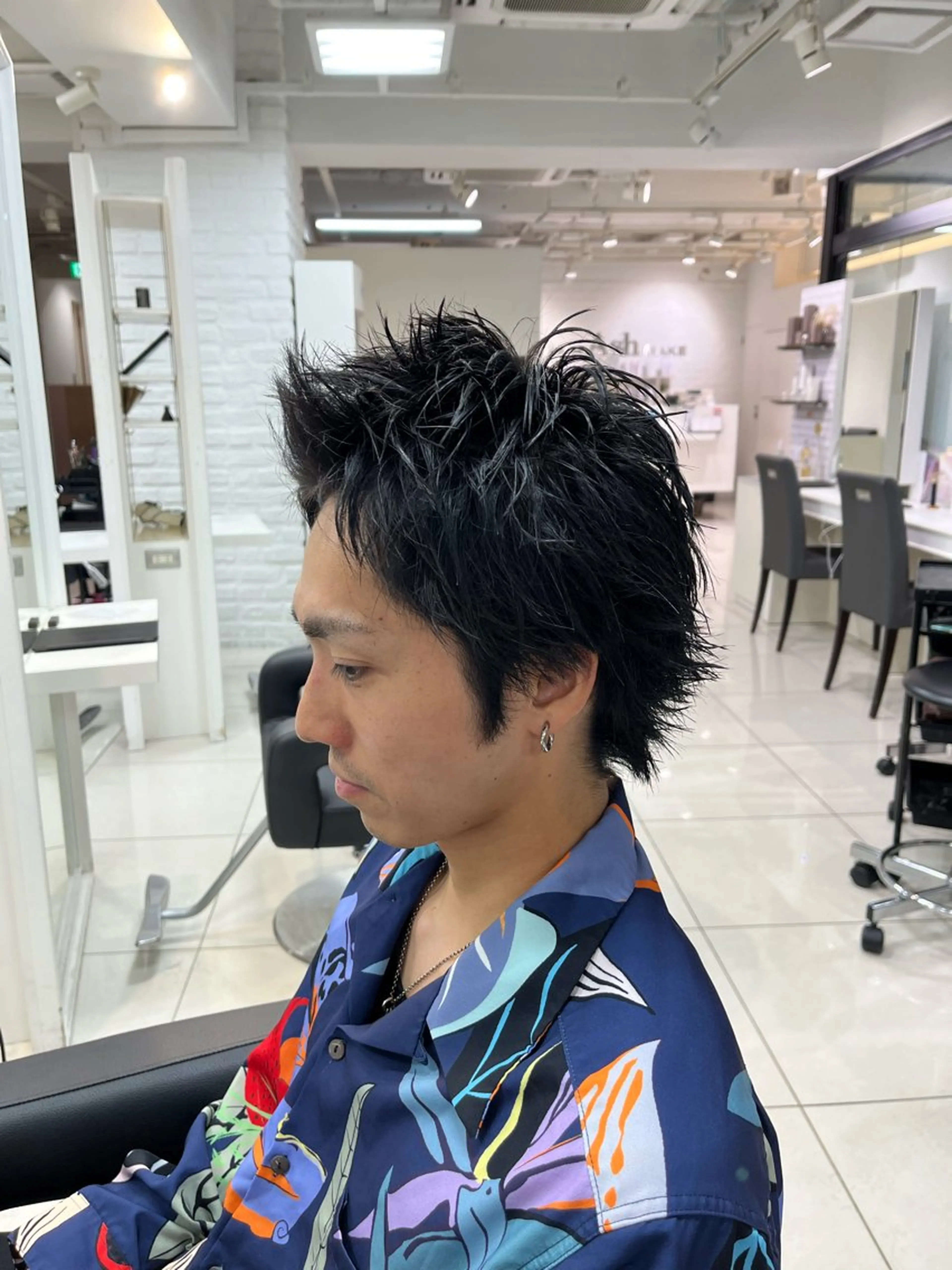 ショート メンズ スパイキーショート ショートヘア カット メンズパーマ職人 パーマ🔥ritaのヘアスタイル