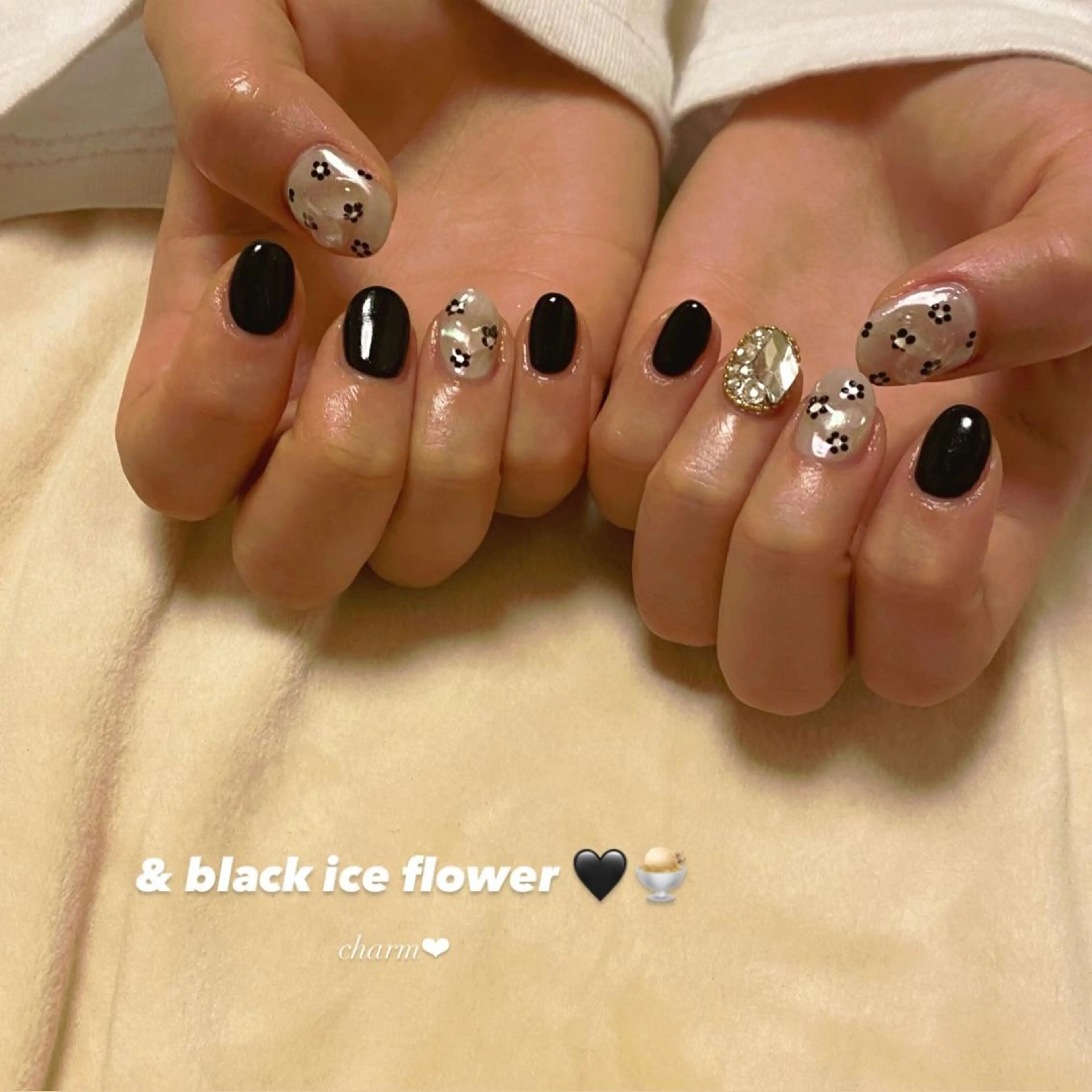 ネイル ハンドネイル nail salon charmのネイルデザイン