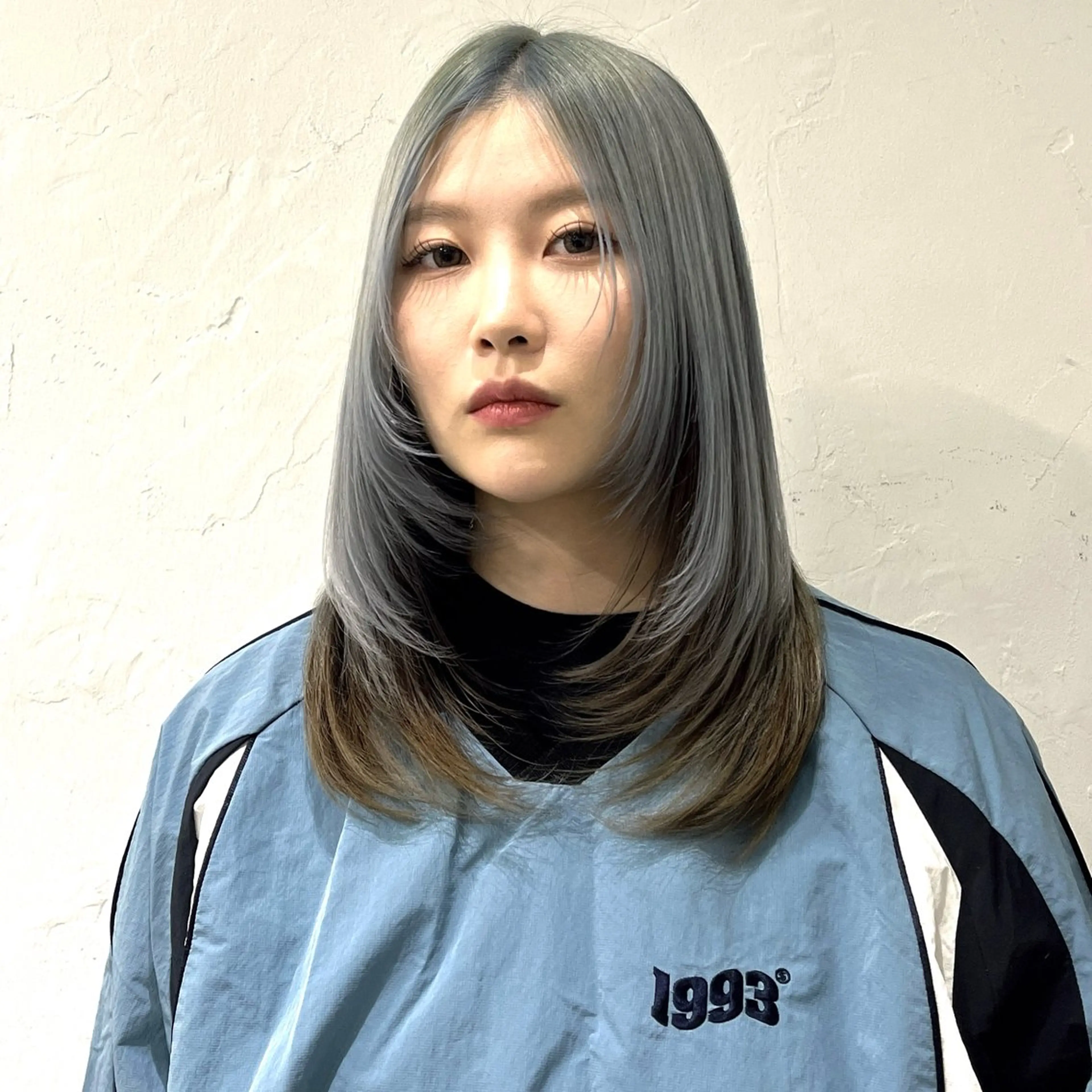 ミディアム 無料カットモデル ユナのヘアスタイル