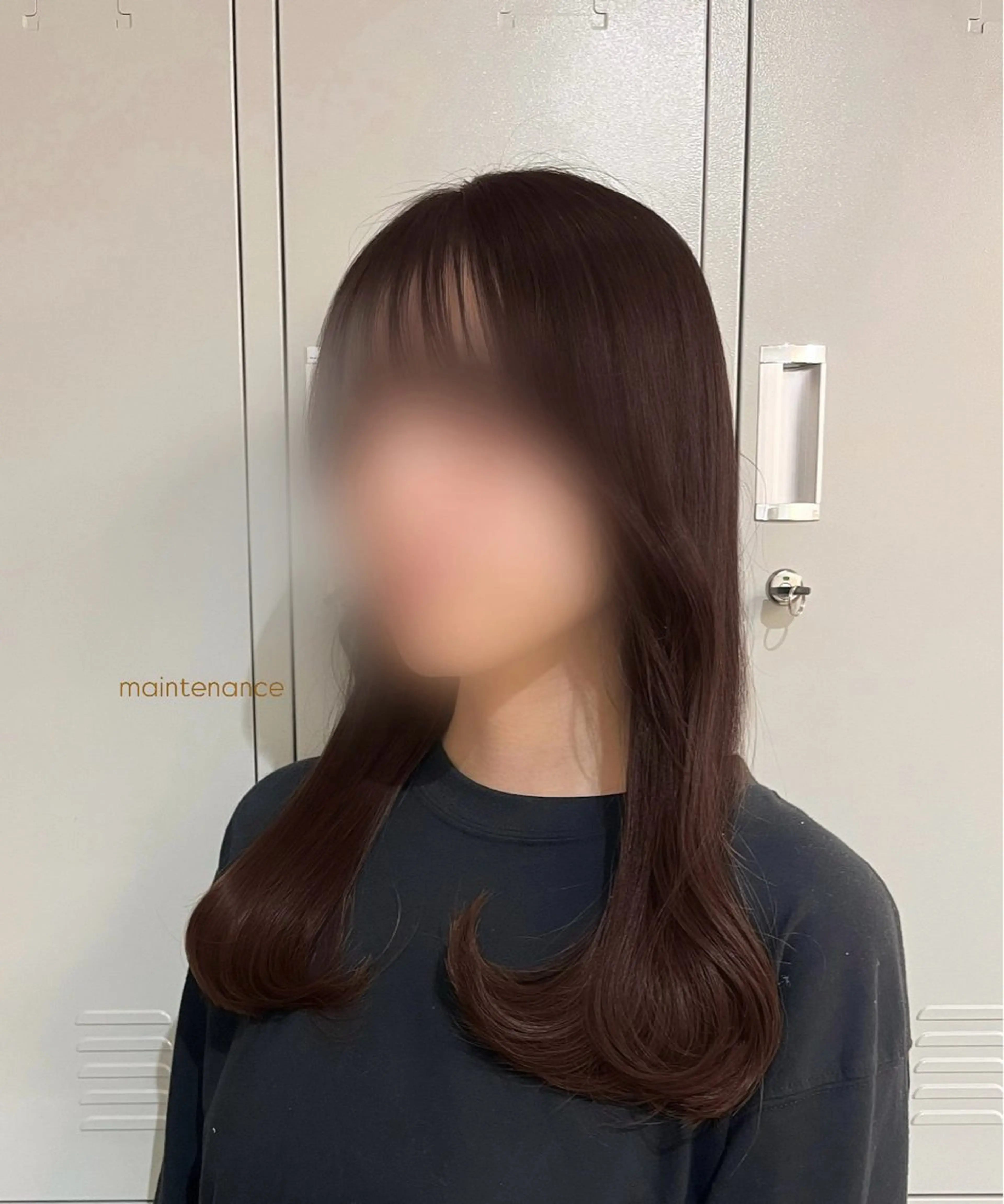 🎀韓国レイヤー/ 🫧暖色/暗髪カラーのヘアスタイル
