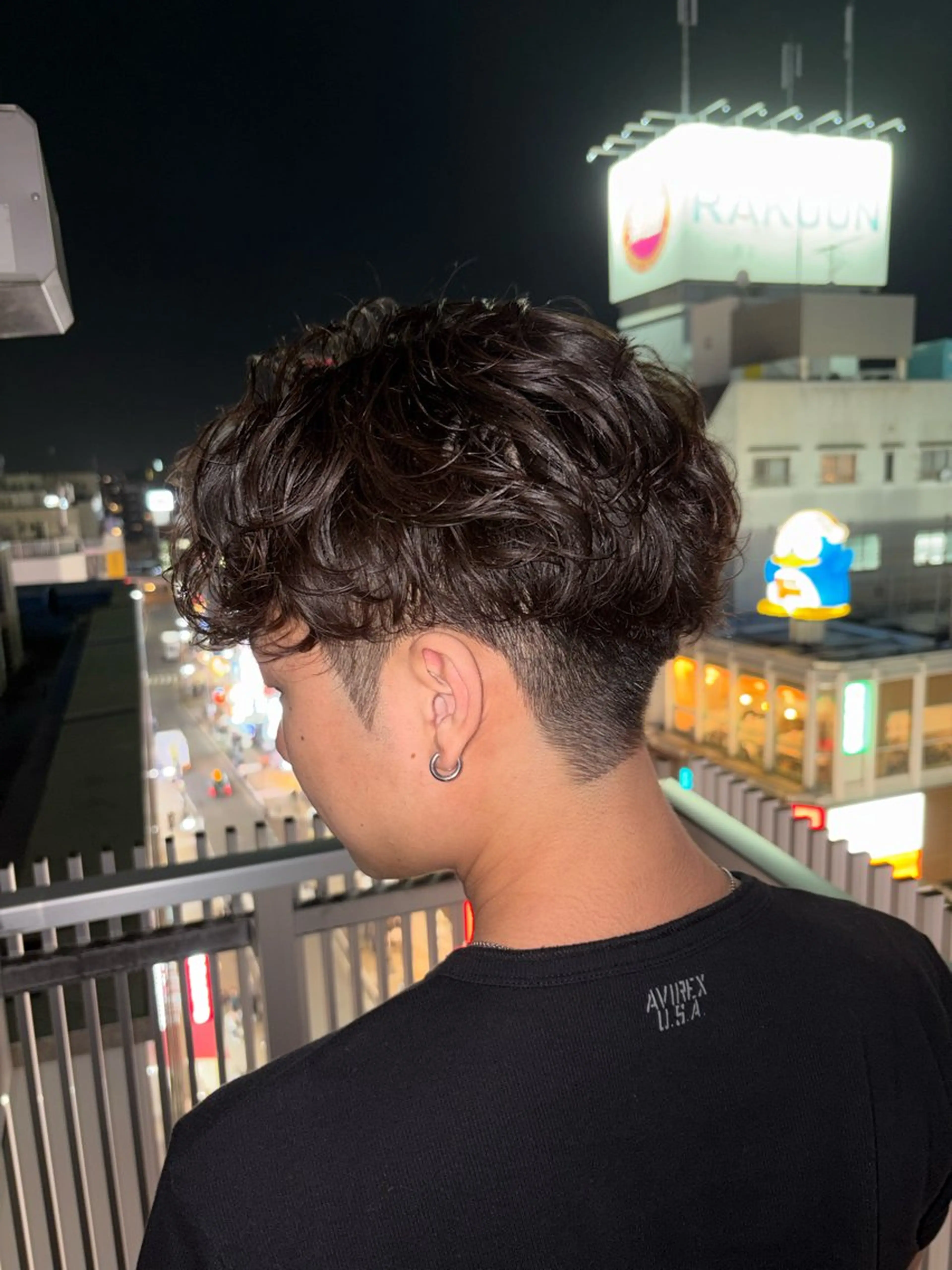 ミディアム パーマ メンズ カット パーマ 🌀大翔/ メンズパーマ🌀のヘアスタイル