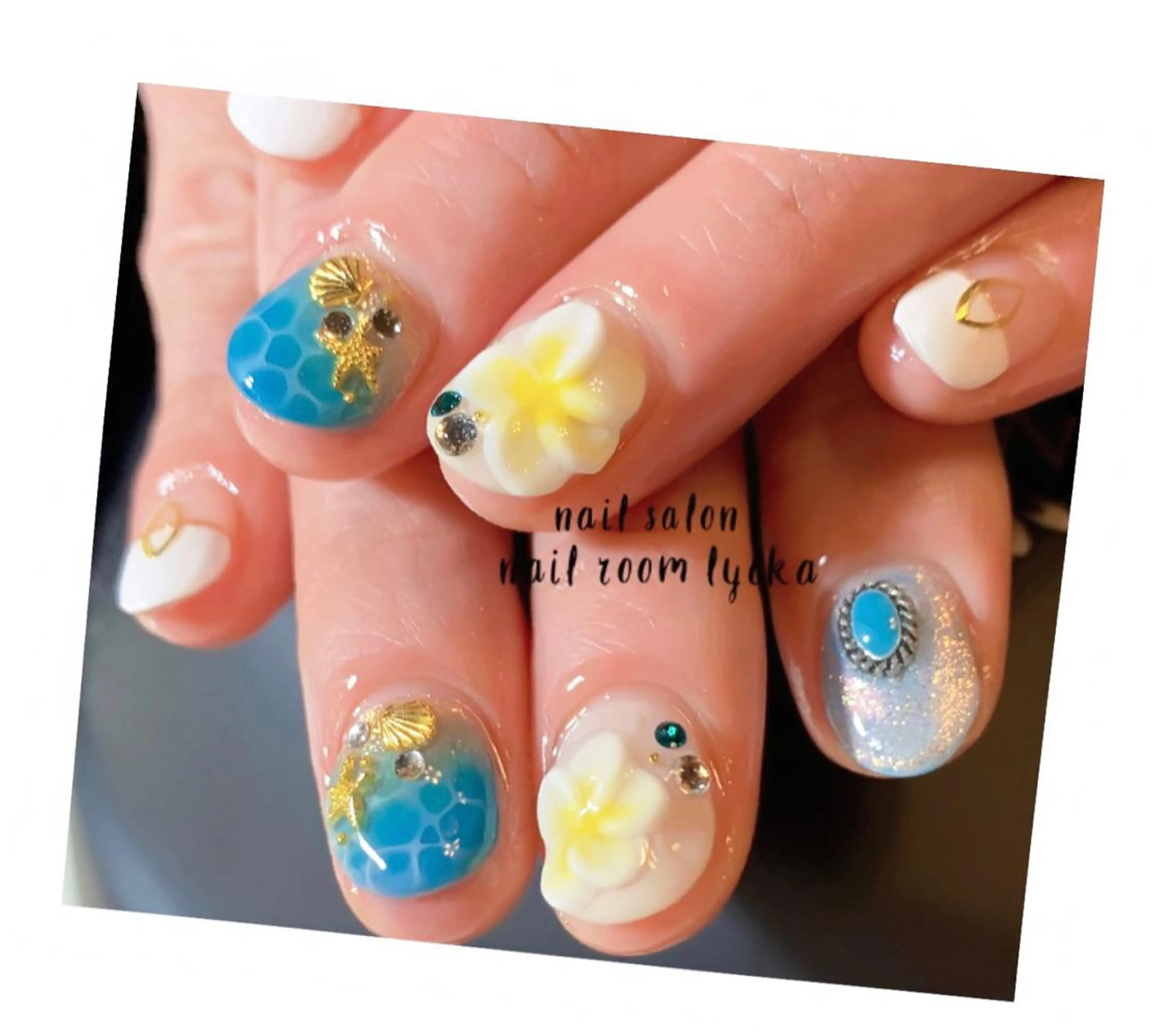 ネイル ﾈｲﾙﾙｰﾑﾘｯｶ 𝐦𝐚𝐲𝐮のネイルデザイン