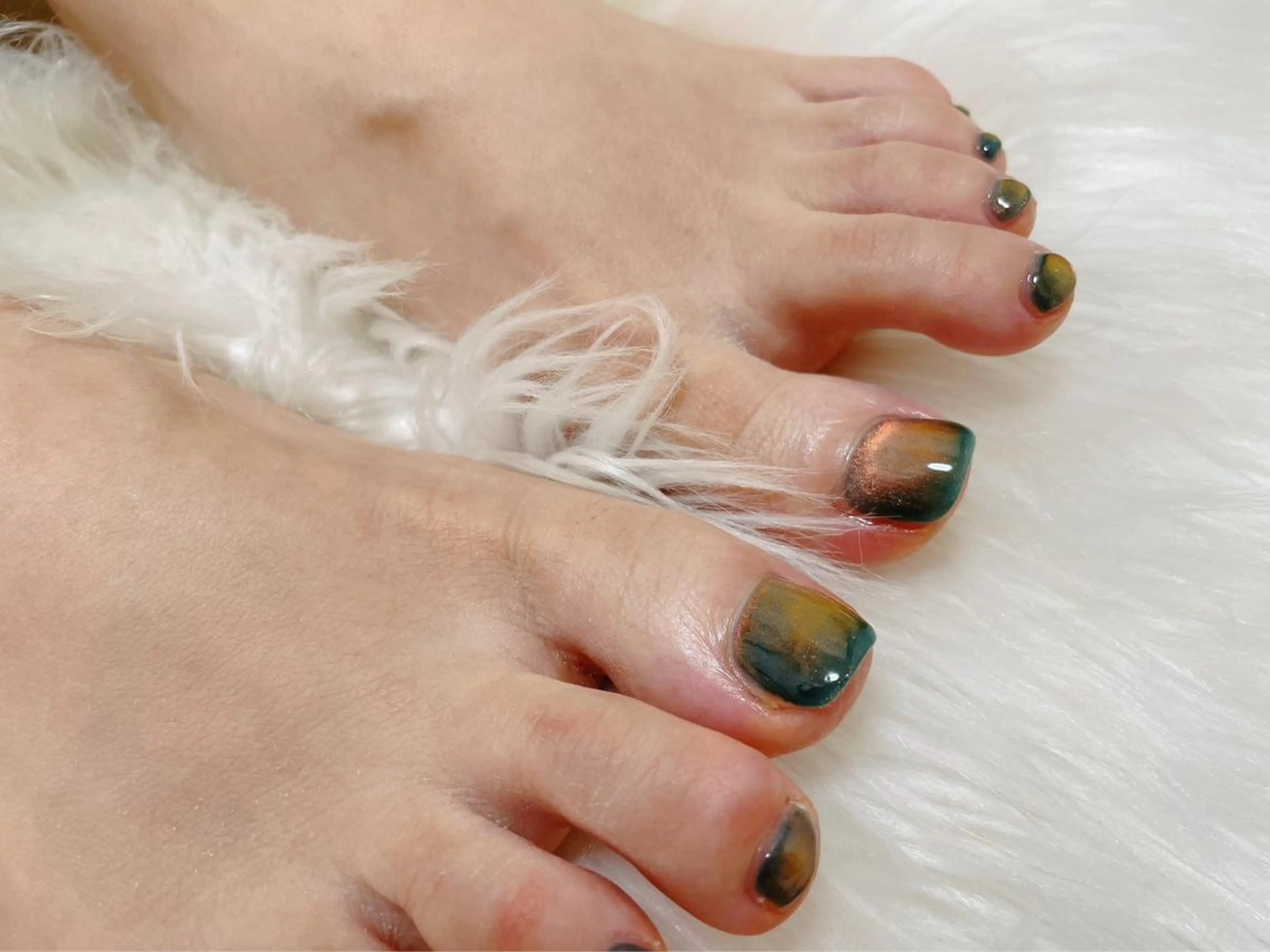 ネイル フットネイル ジェルネイル マグネットネイル メンズネイル ワンカラーネイル kiki nail たまプラーザのネイルデザイン