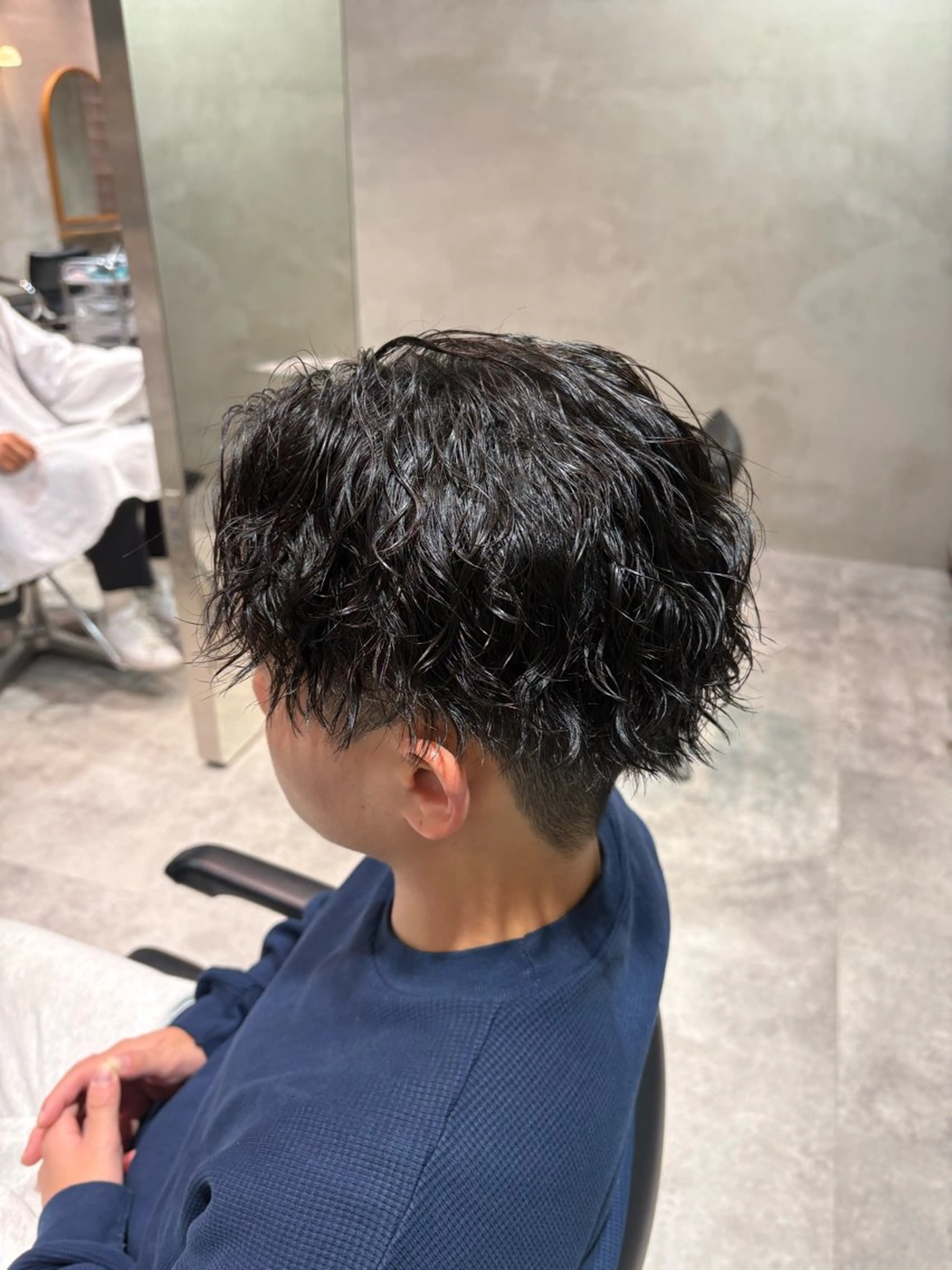 パーマ メンズ カット パーマ fifth 清水睦月のヘアスタイル