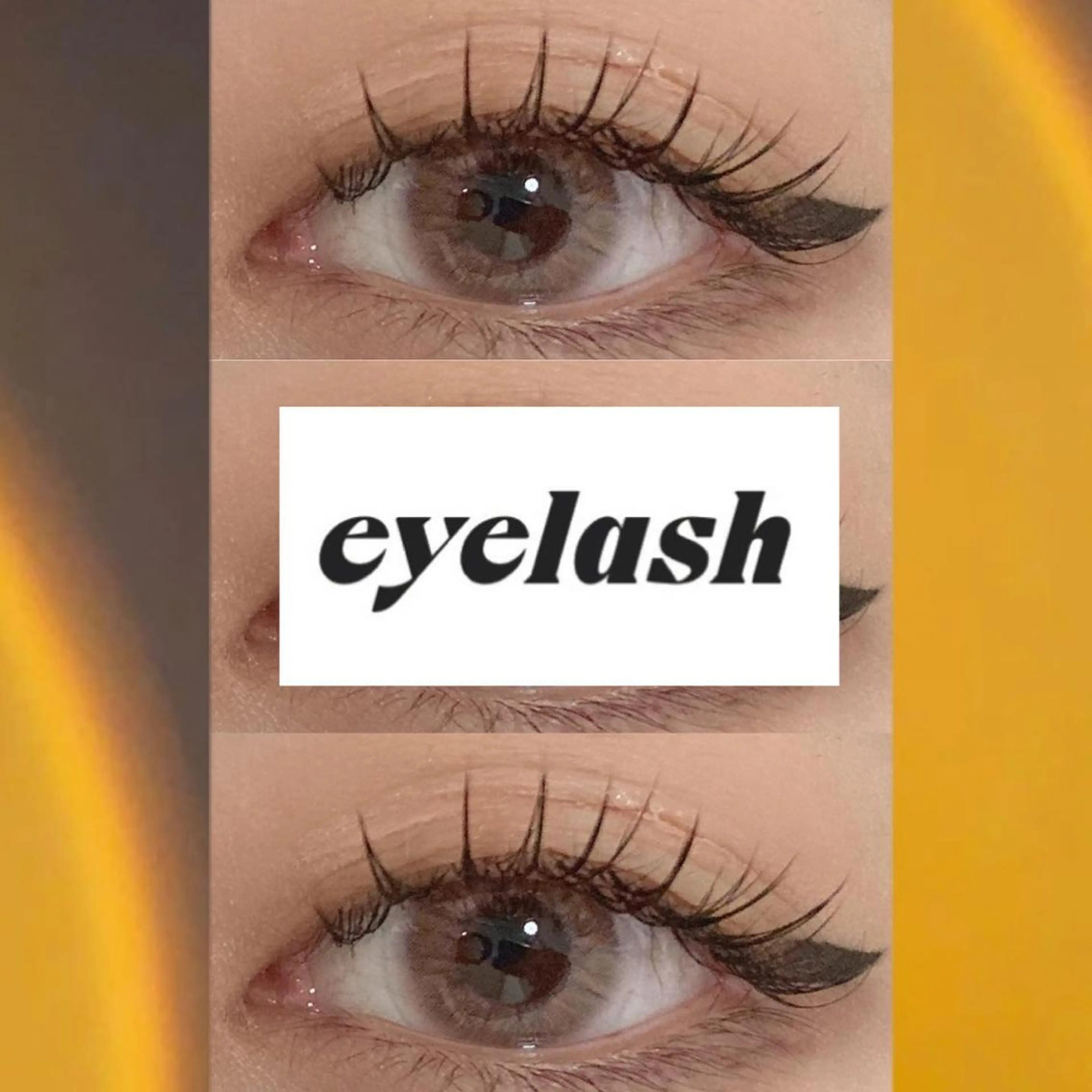 マツエク・マツパ 束感まつ毛 フラットラッシュ 韓国風マツエク まつげパーマ 一重×まつ毛パーマ orihara𐙚 まつげパーマ/眉毛のマツエク・マツパデザイン