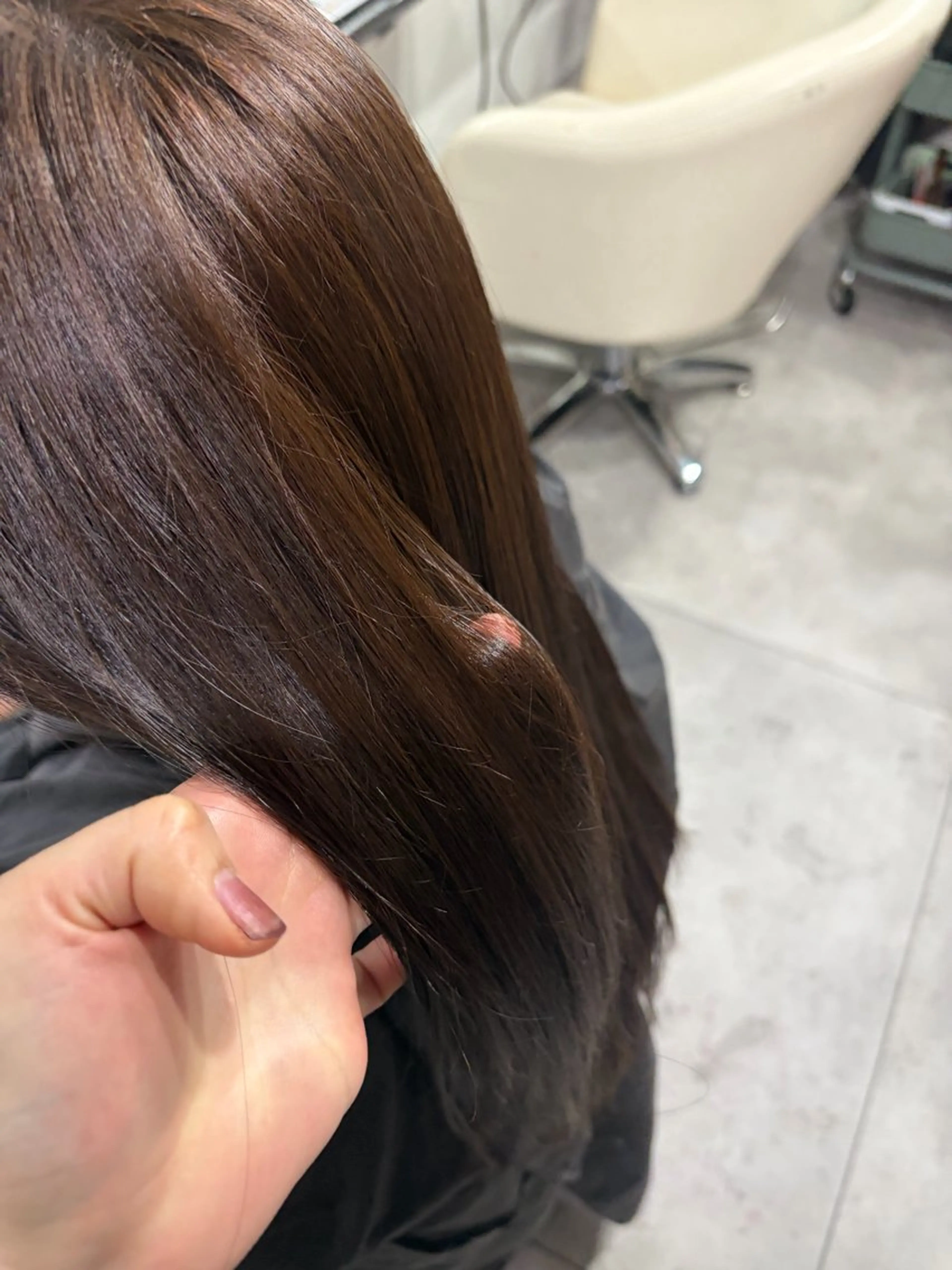 カラー ヘアカラー トリートメント ストレート/カラー 特化雪本☃️のヘアスタイル