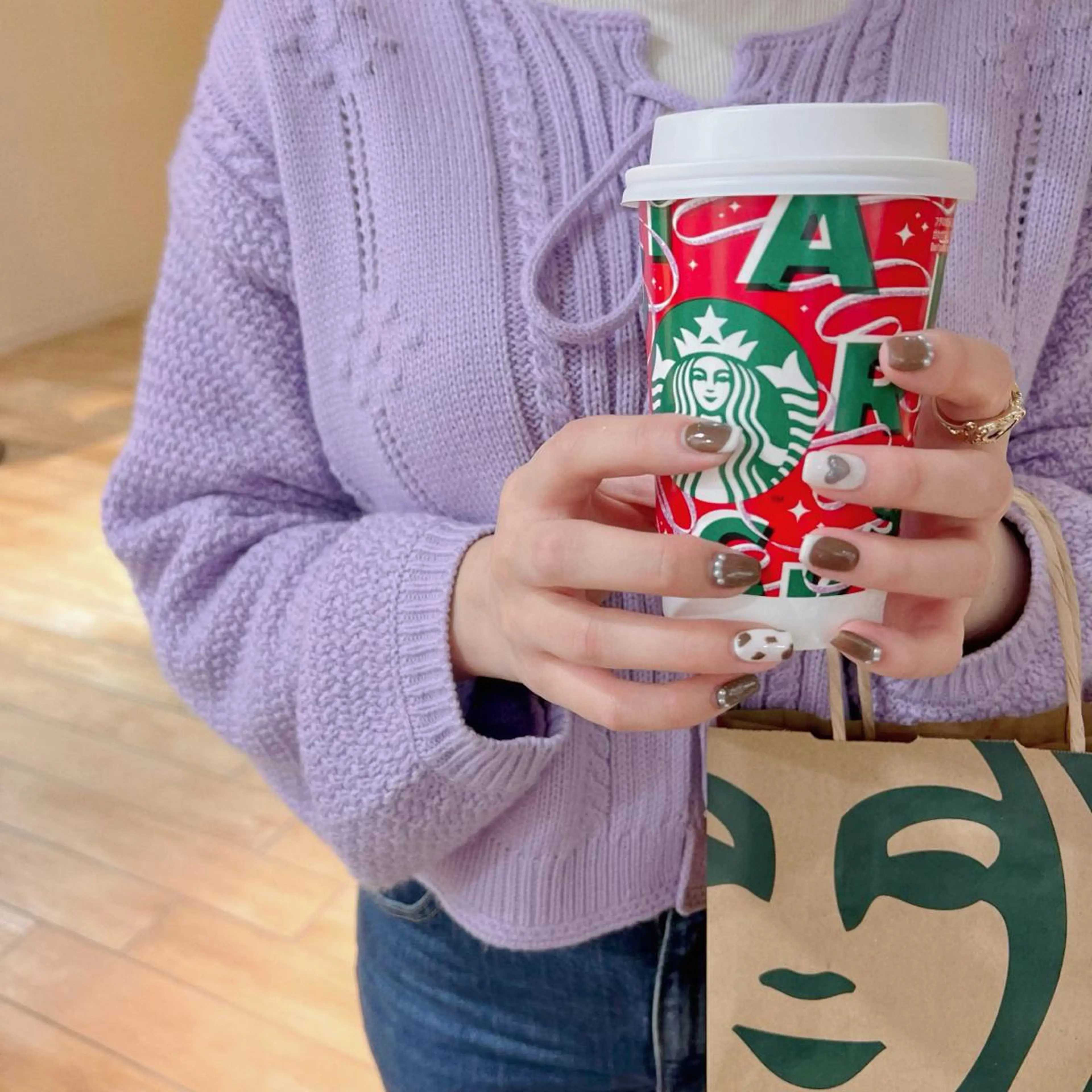 ネイル ハンドネイル ℝ𝕌𝕂𝔸 ✿のネイルデザイン