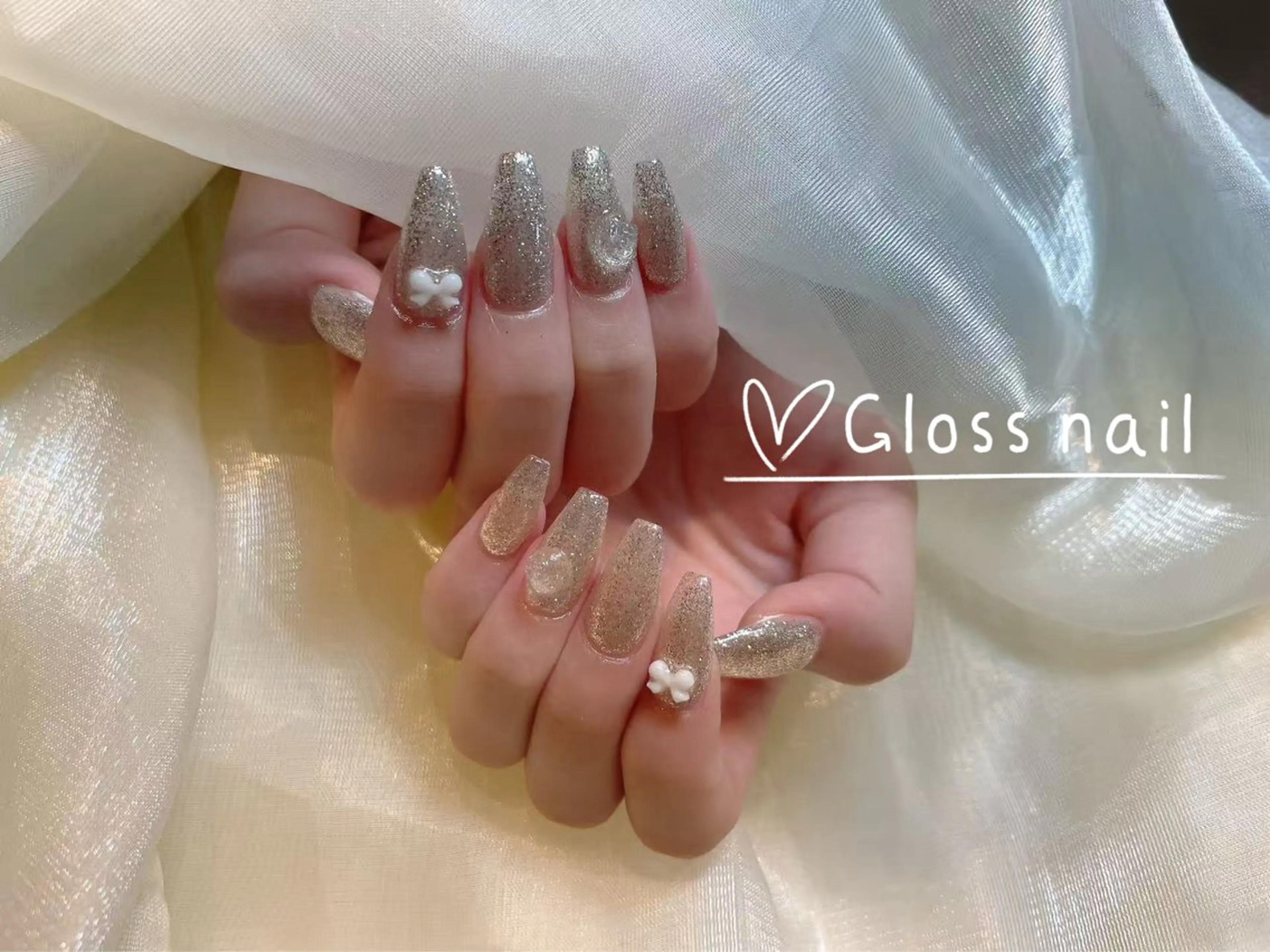 ネイル ハンドネイル miho🍎 Gloss nailのネイルデザイン