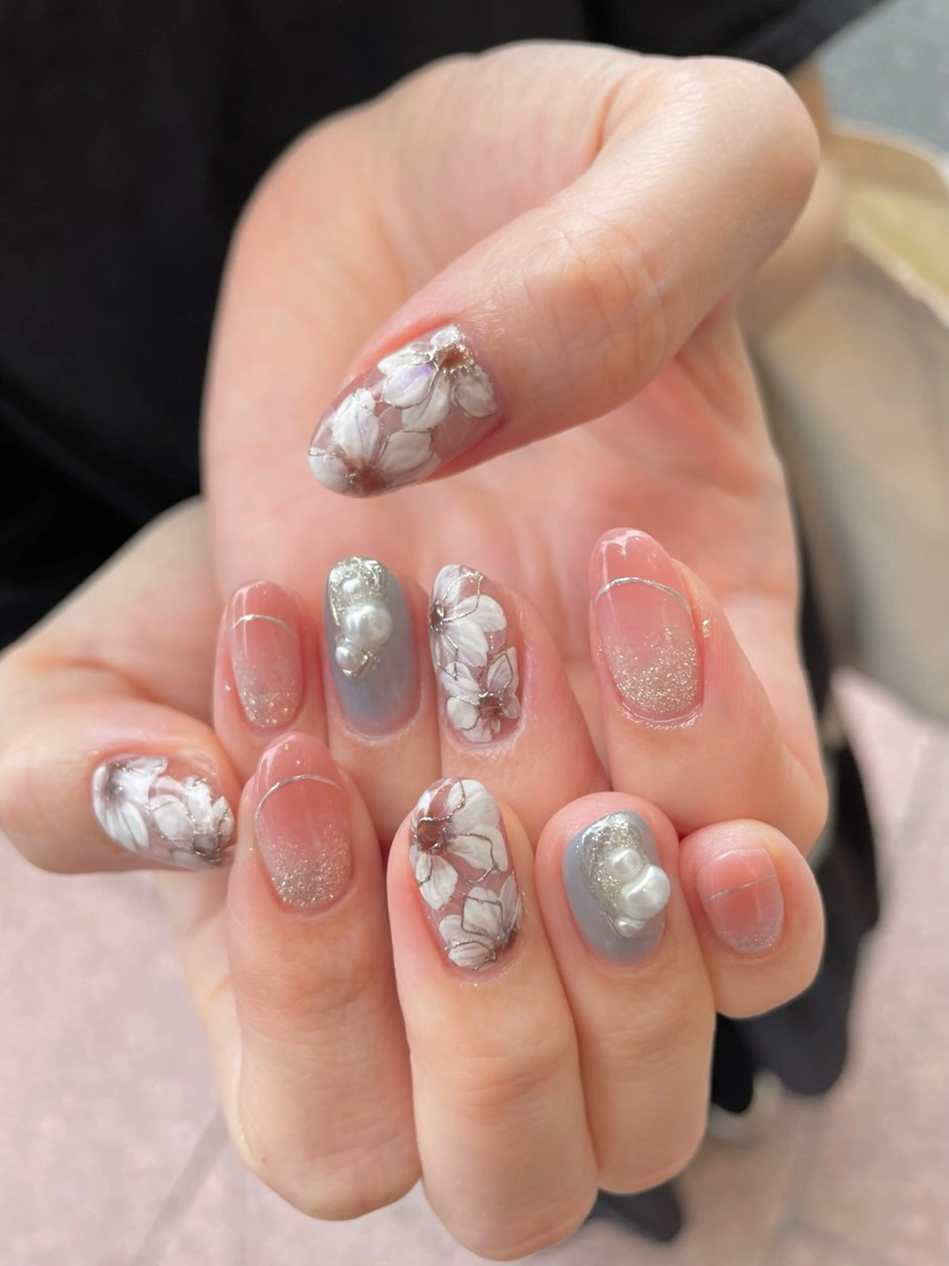 ネイル ハンドネイル Ash関内ネイリスト 荒木のネイルデザイン