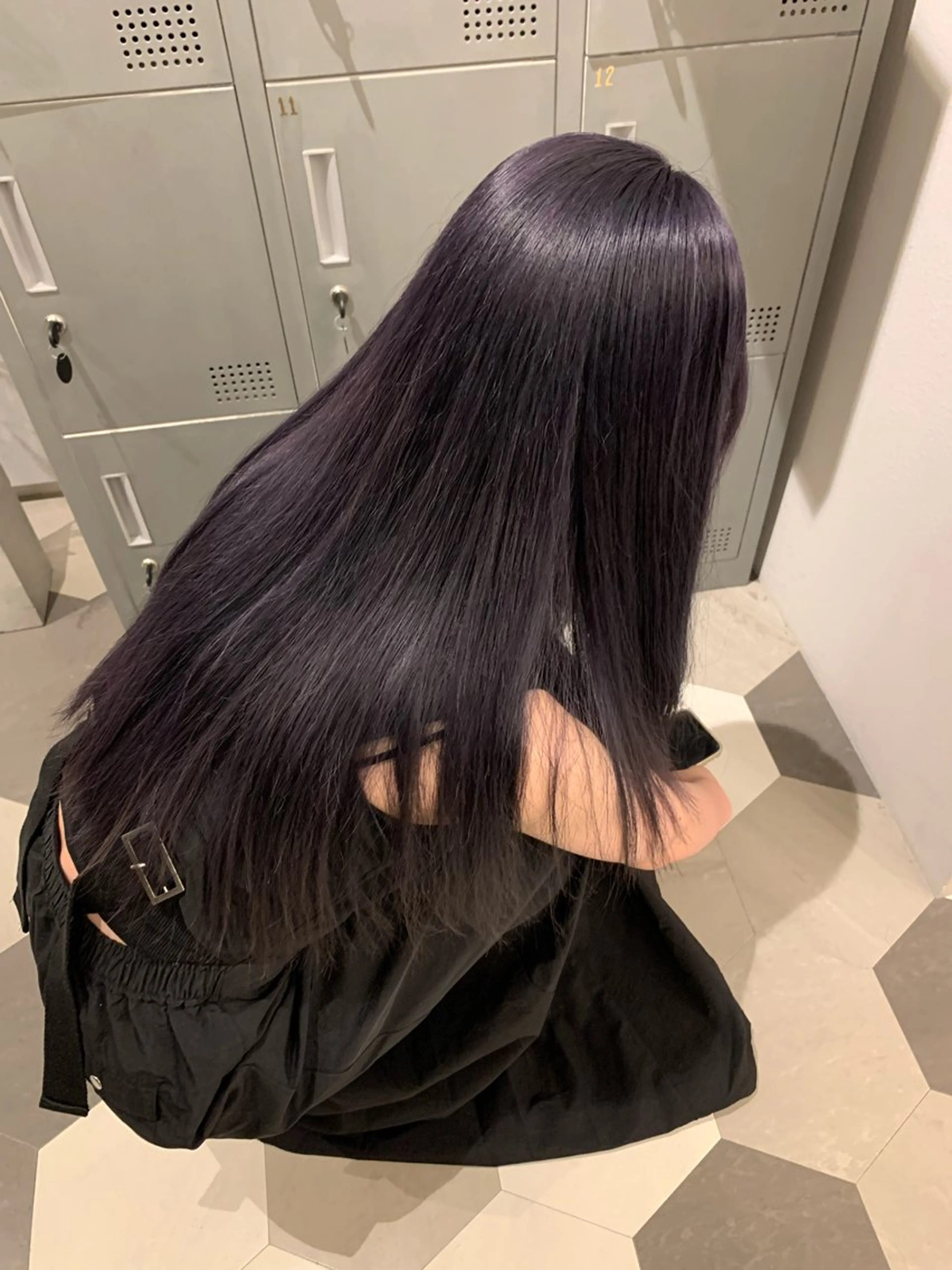 ロング カラー ヘアカラー ブリーチ/アレンジ 天満/chihiroのヘアスタイル