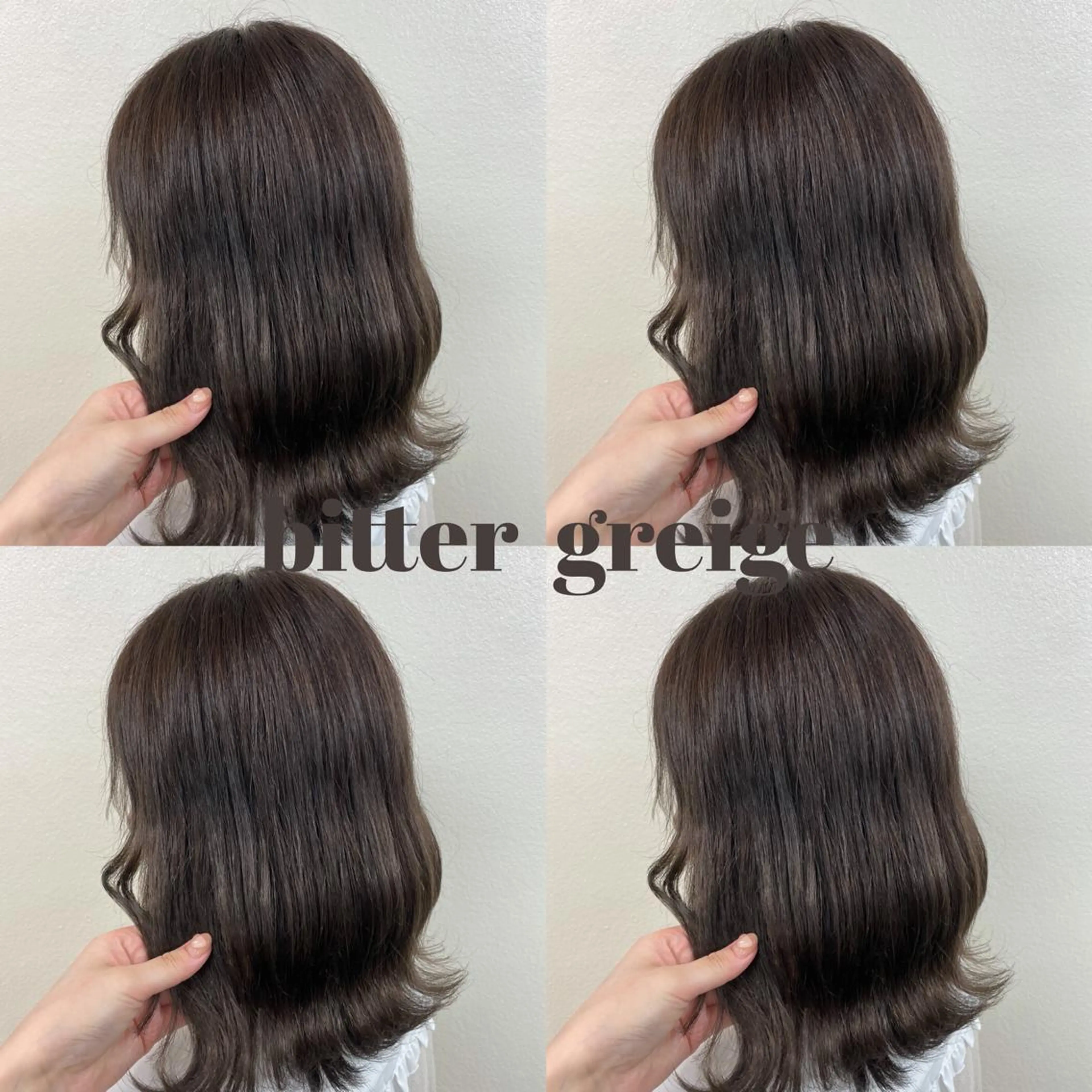 ミディアム カラー 韓国ヘア🇰🇷🎀 みきのヘアスタイル