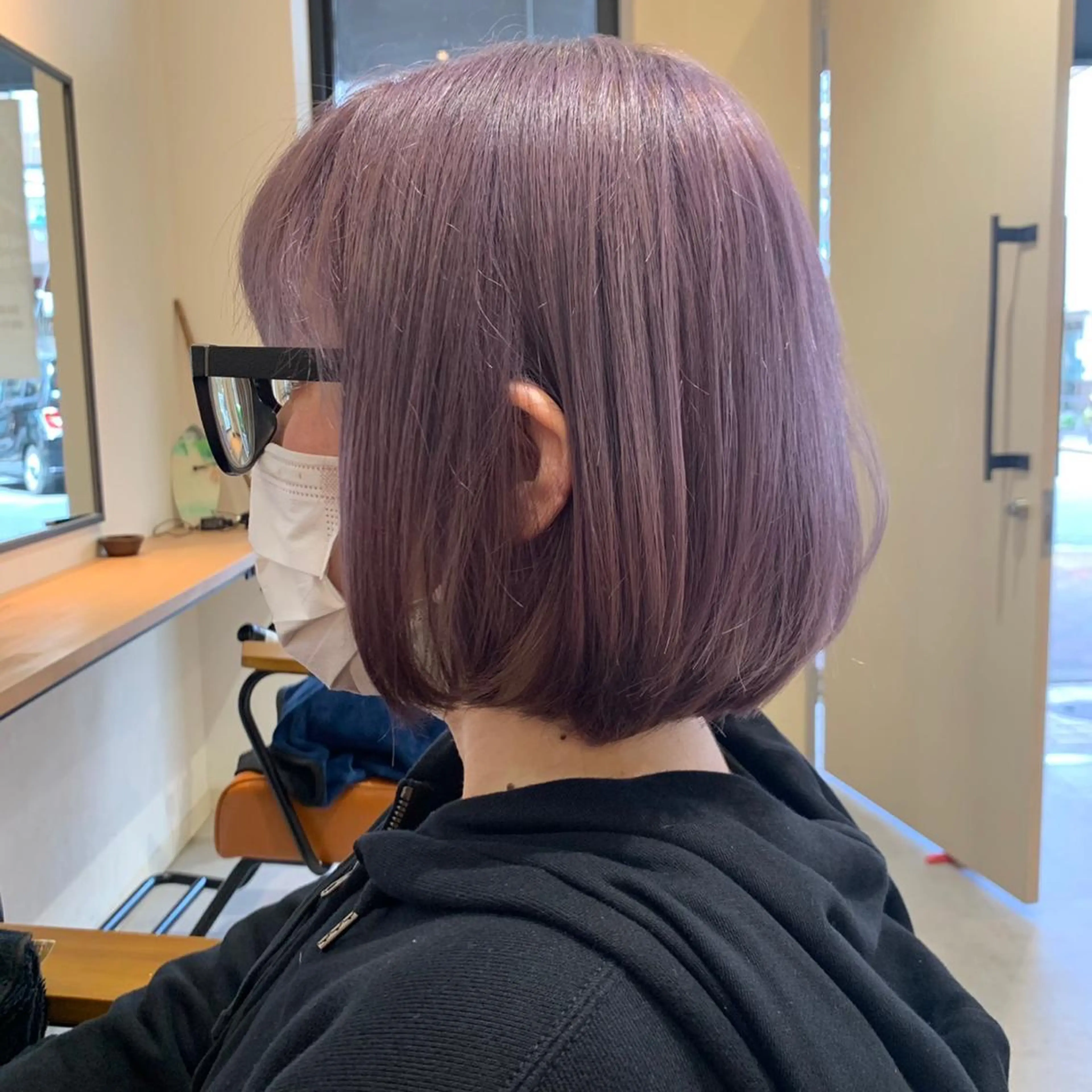 ミディアム カラー Love&Hair Breit/下川のヘアスタイル