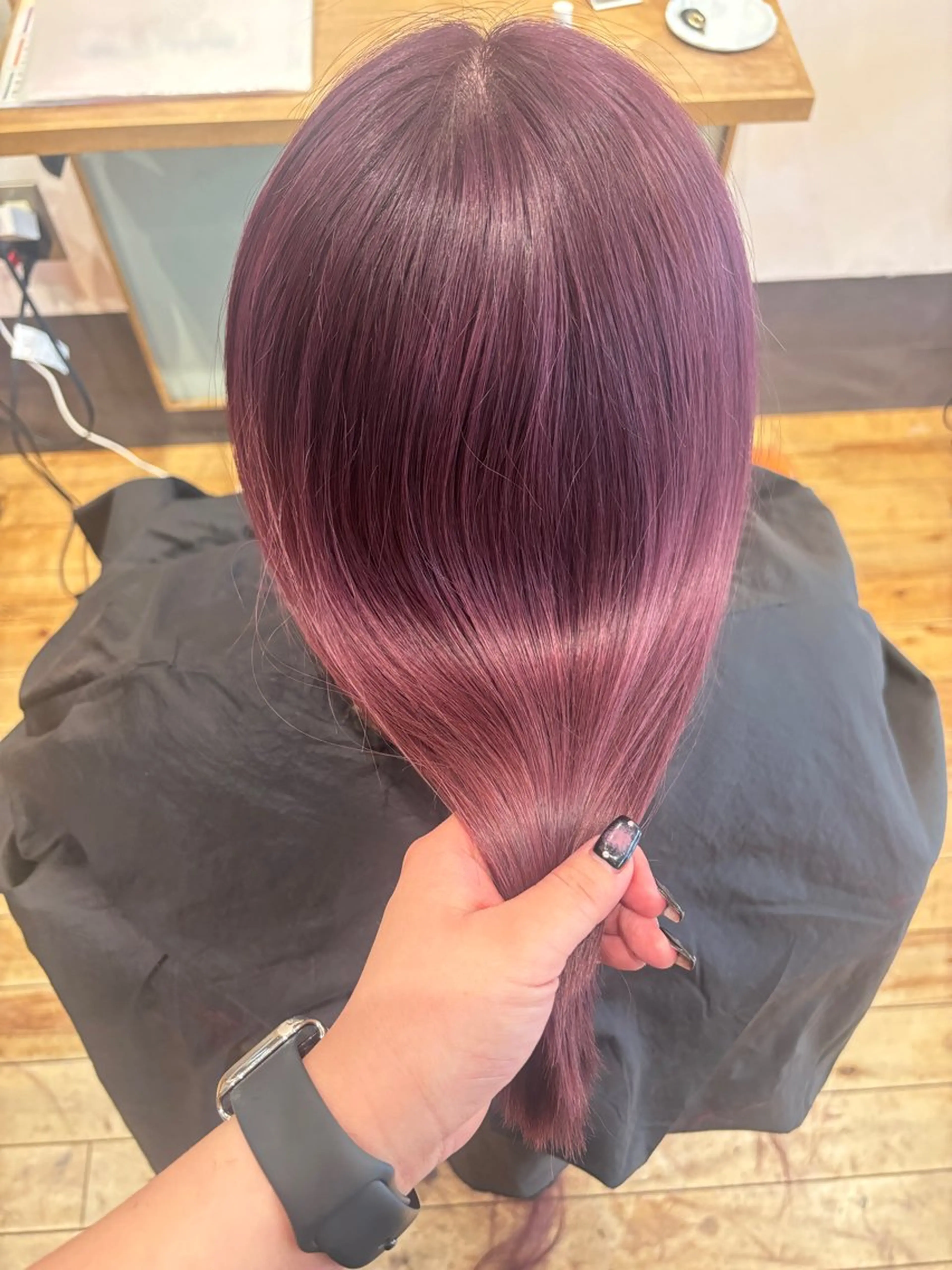 ミディアム ️🩵RINKA/ 艶color🩵のヘアスタイル