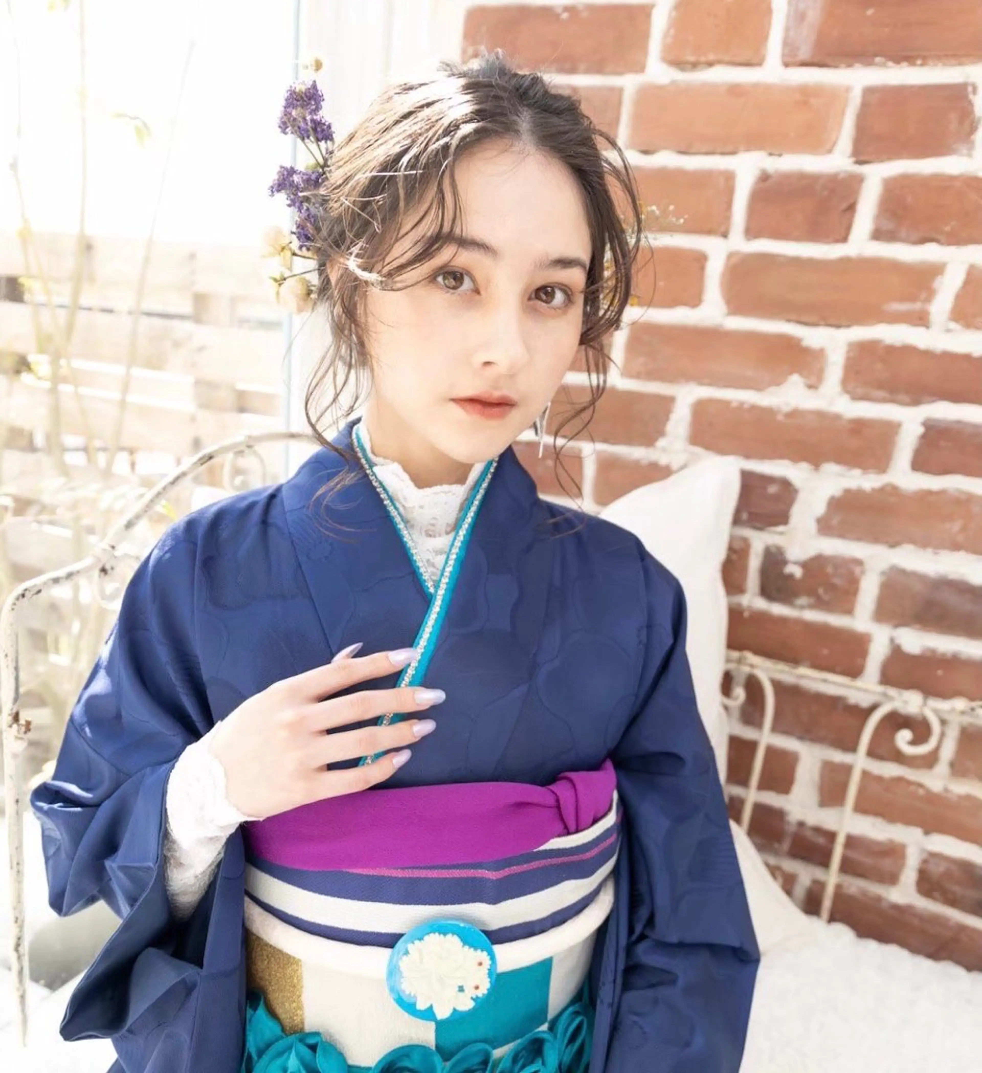 ‪るか/‪透明感 カラー/アレンジのヘアスタイル