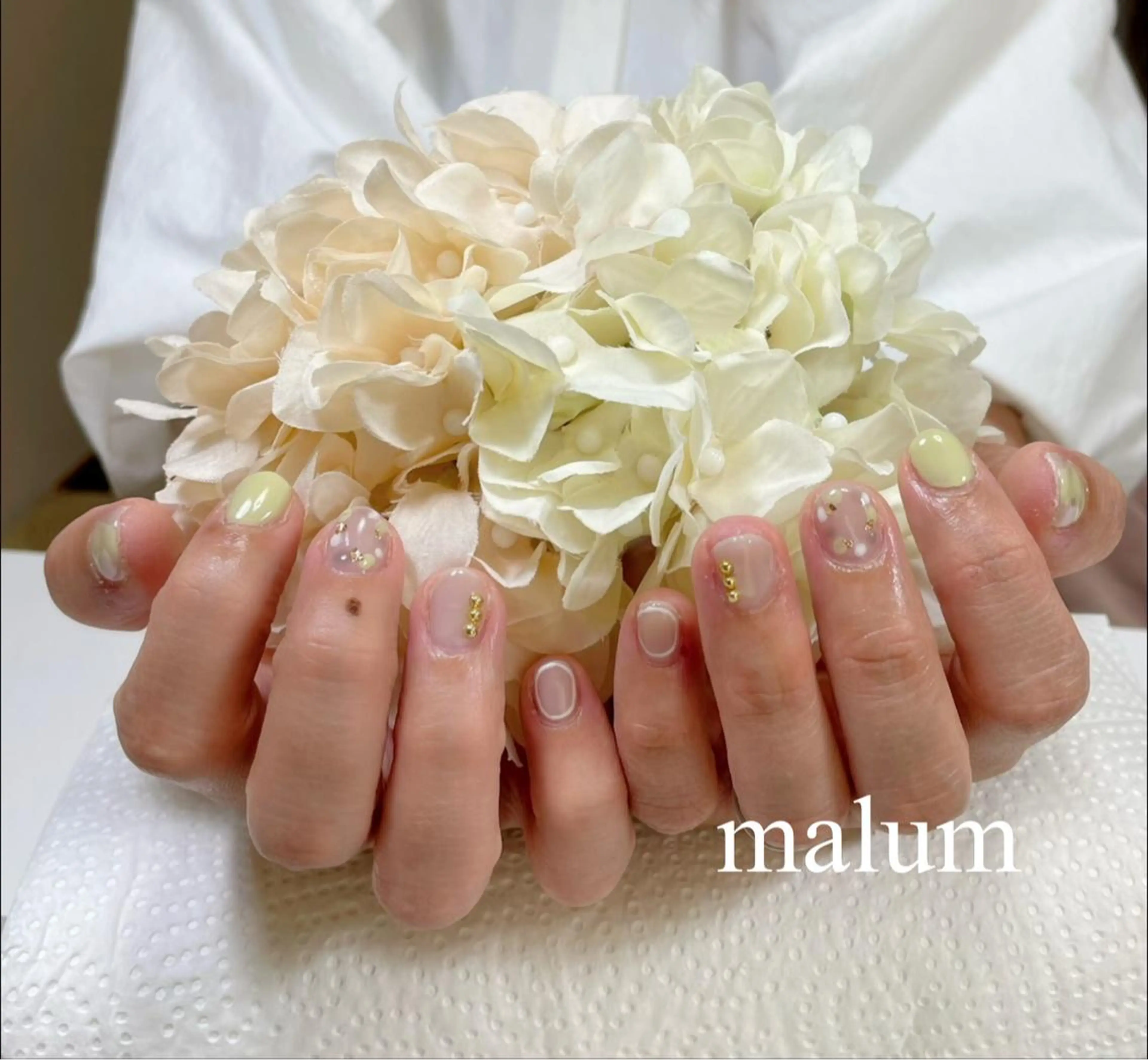 ネイル ハンドネイル malum nailのネイルデザイン