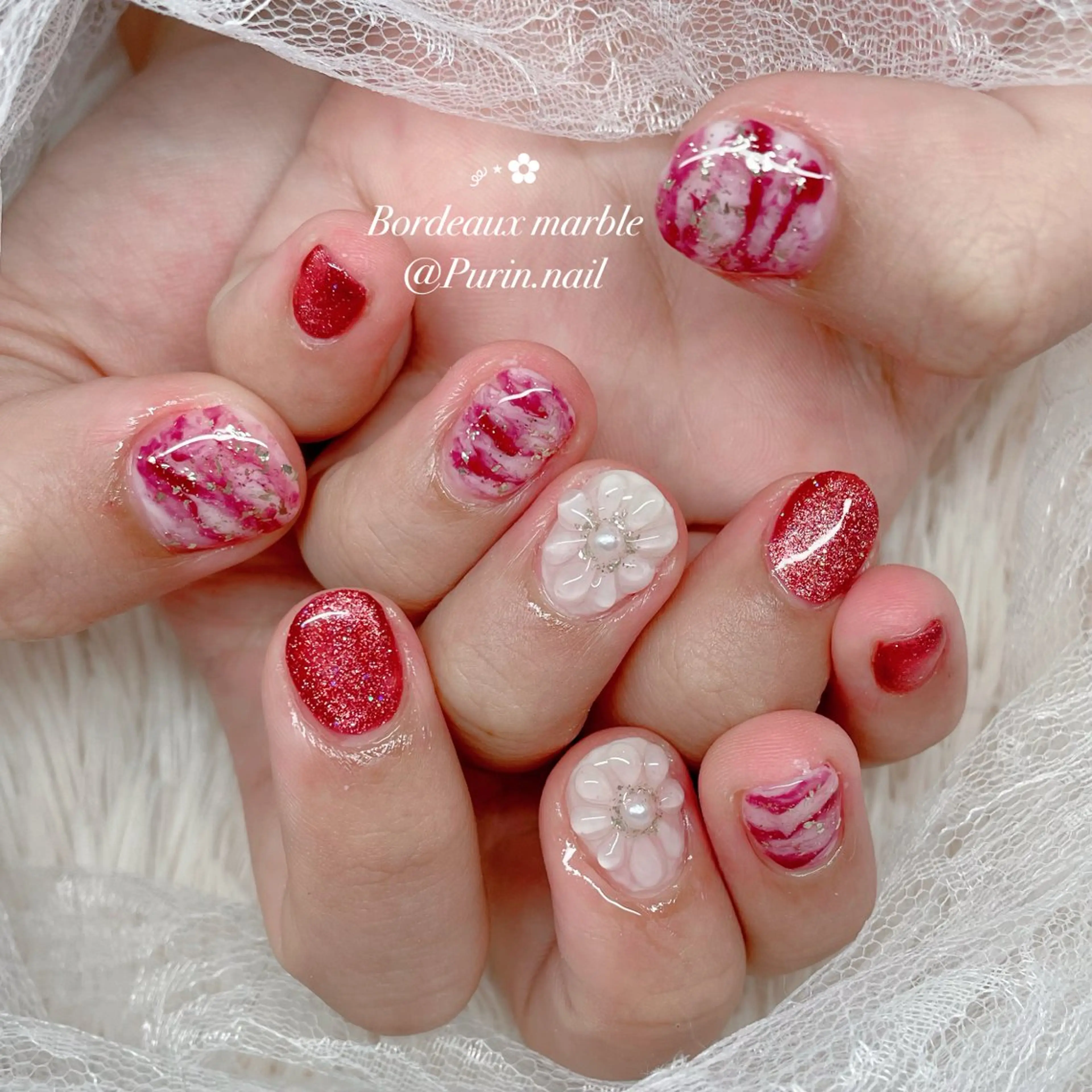 ネイル ハンドネイル Nails by Purin🍮のネイルデザイン