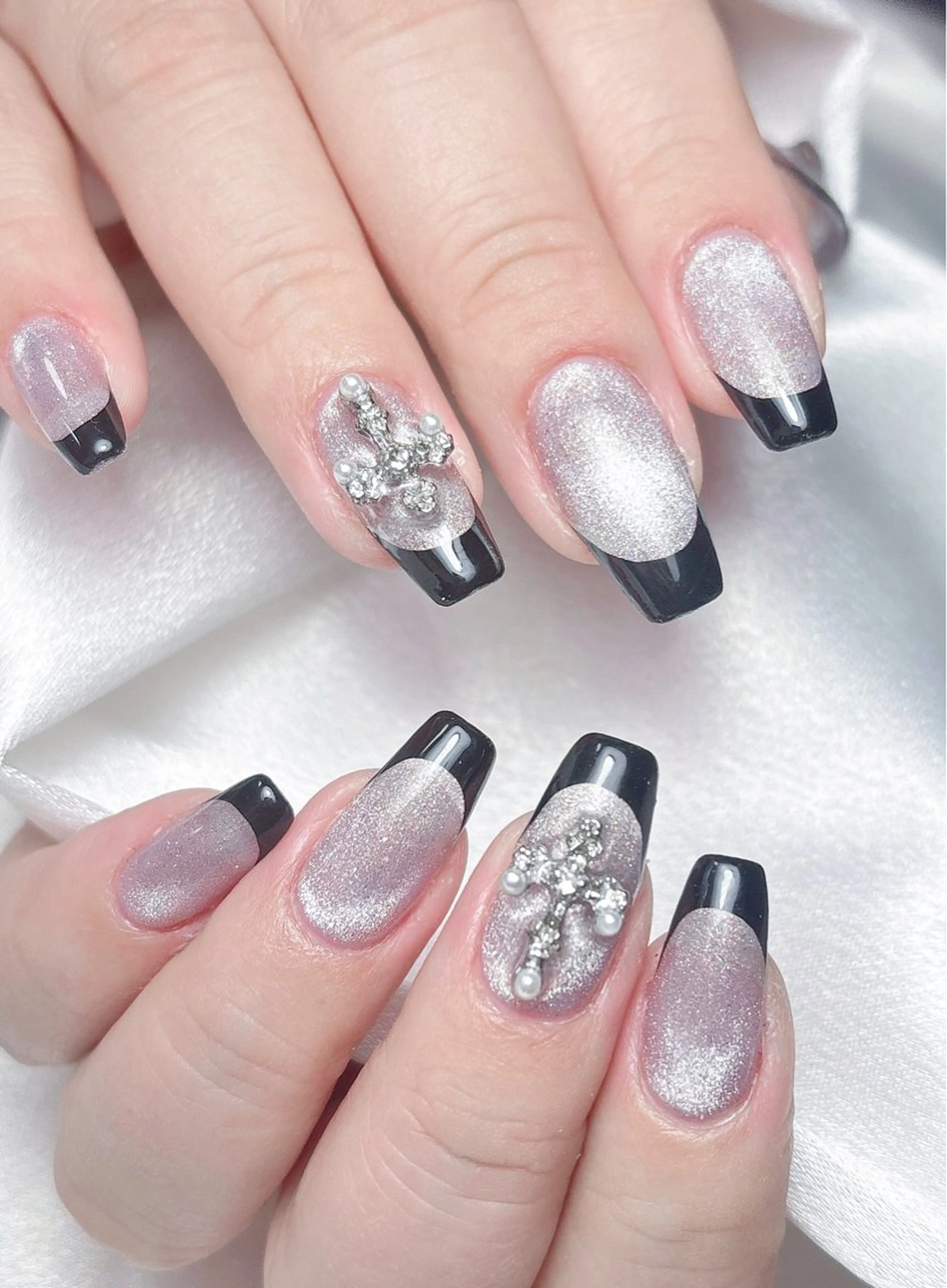ネイル ハンドネイル Aura  Nail 長さだし/パラジェルのネイルデザイン