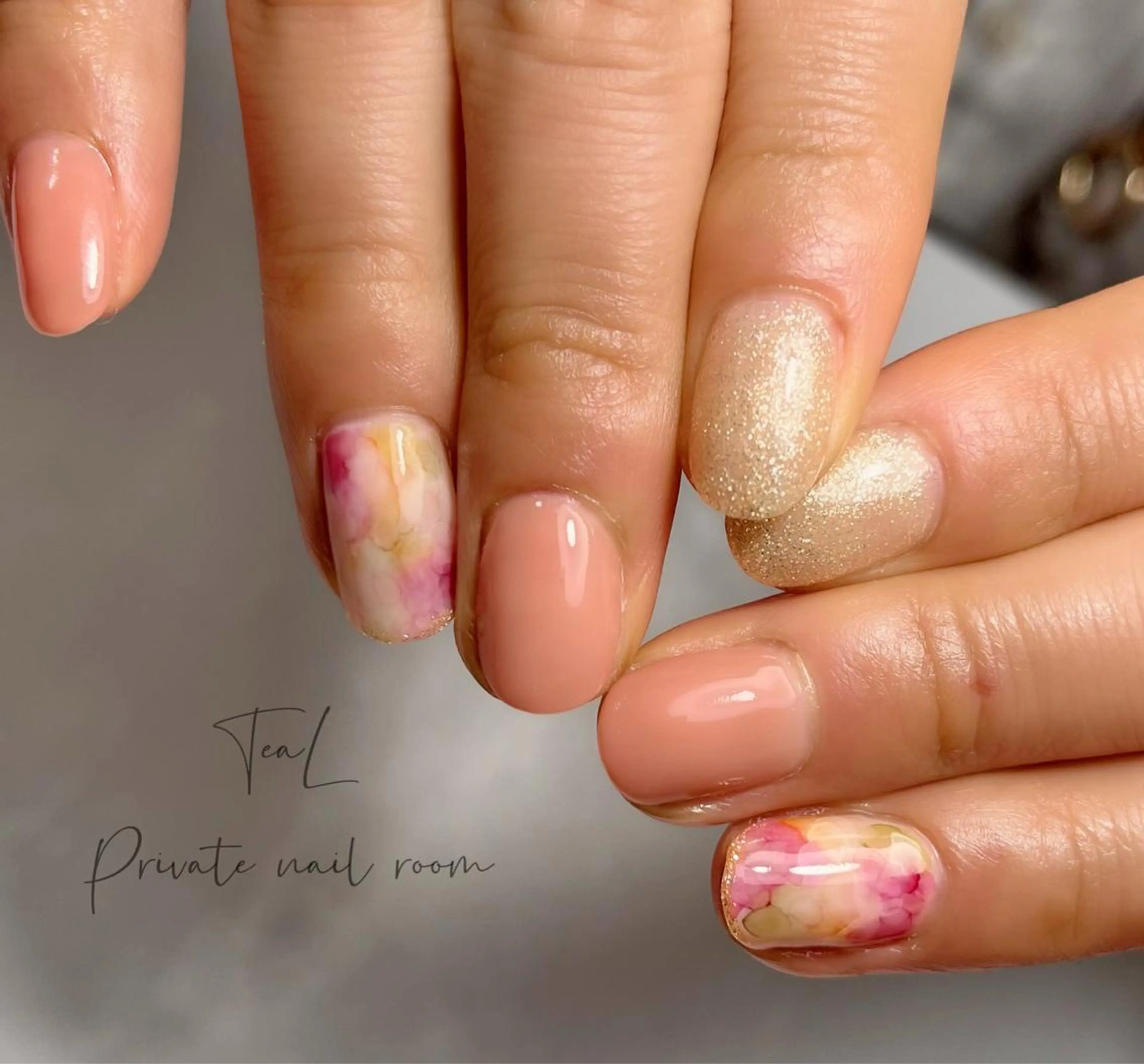 ネイル TeaL nailのネイルデザイン