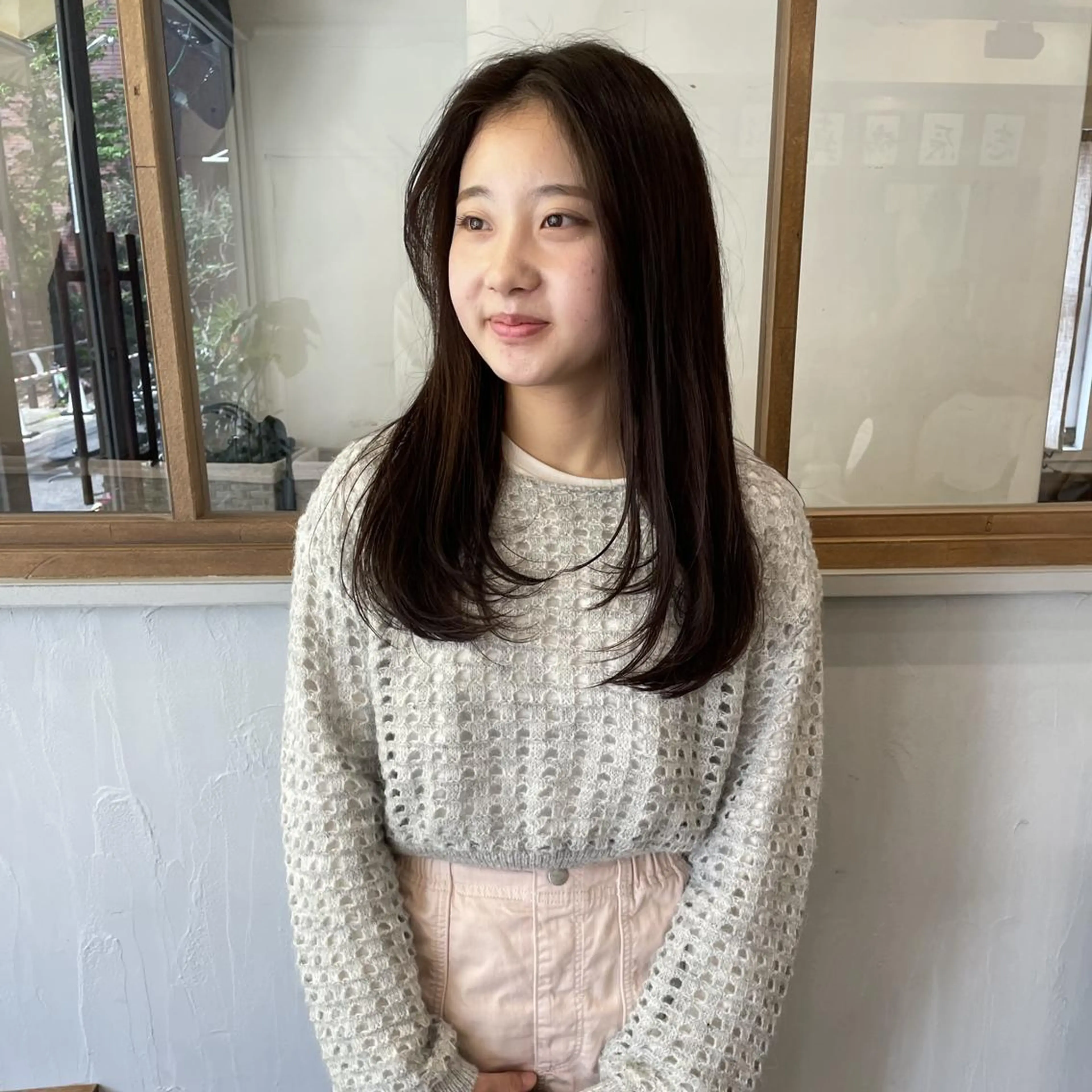 ロング カラー カット ヘアカラー トリートメント 神戸元町店 スタッフのヘアスタイル