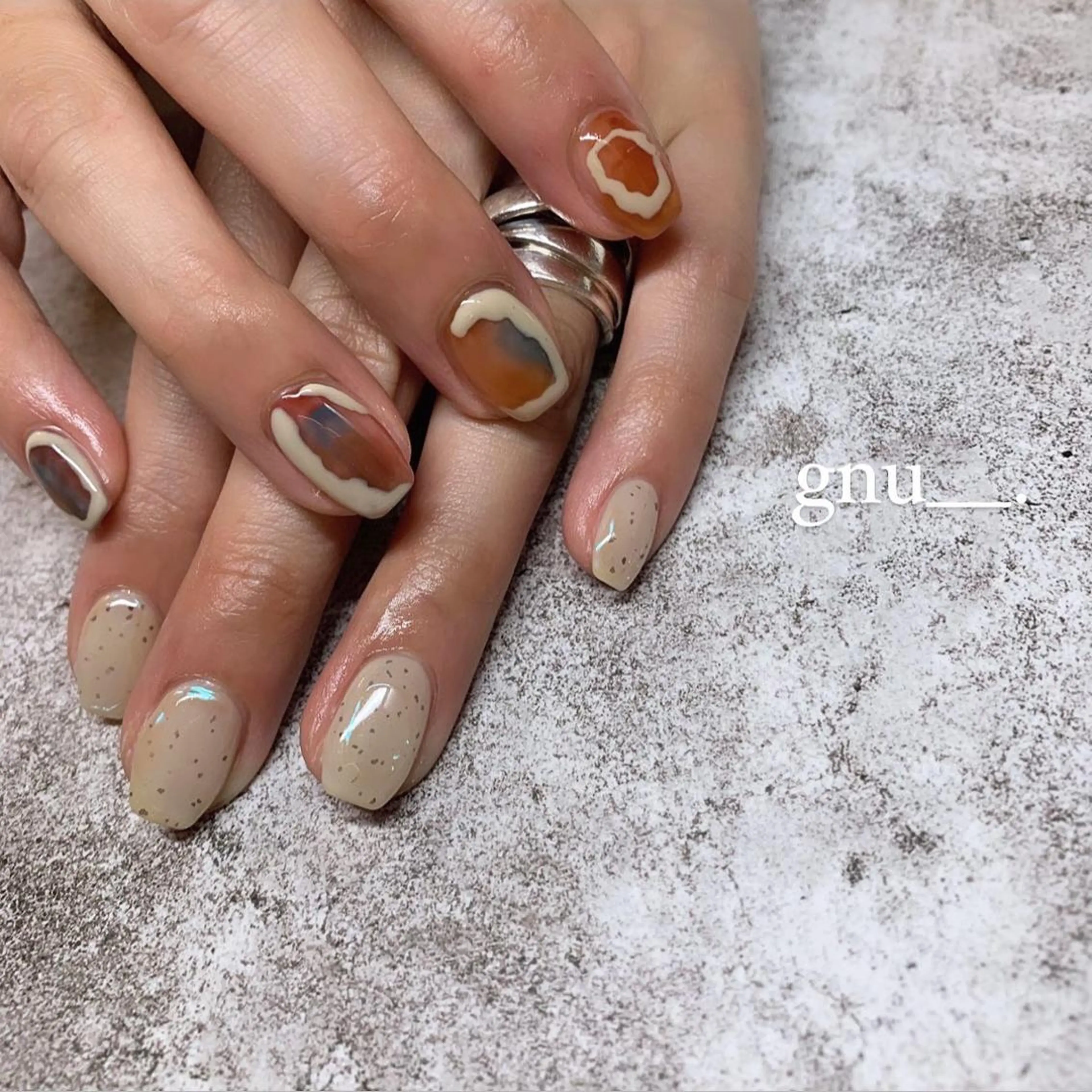 ネイル ハンドネイル gnu__. nailのネイルデザイン