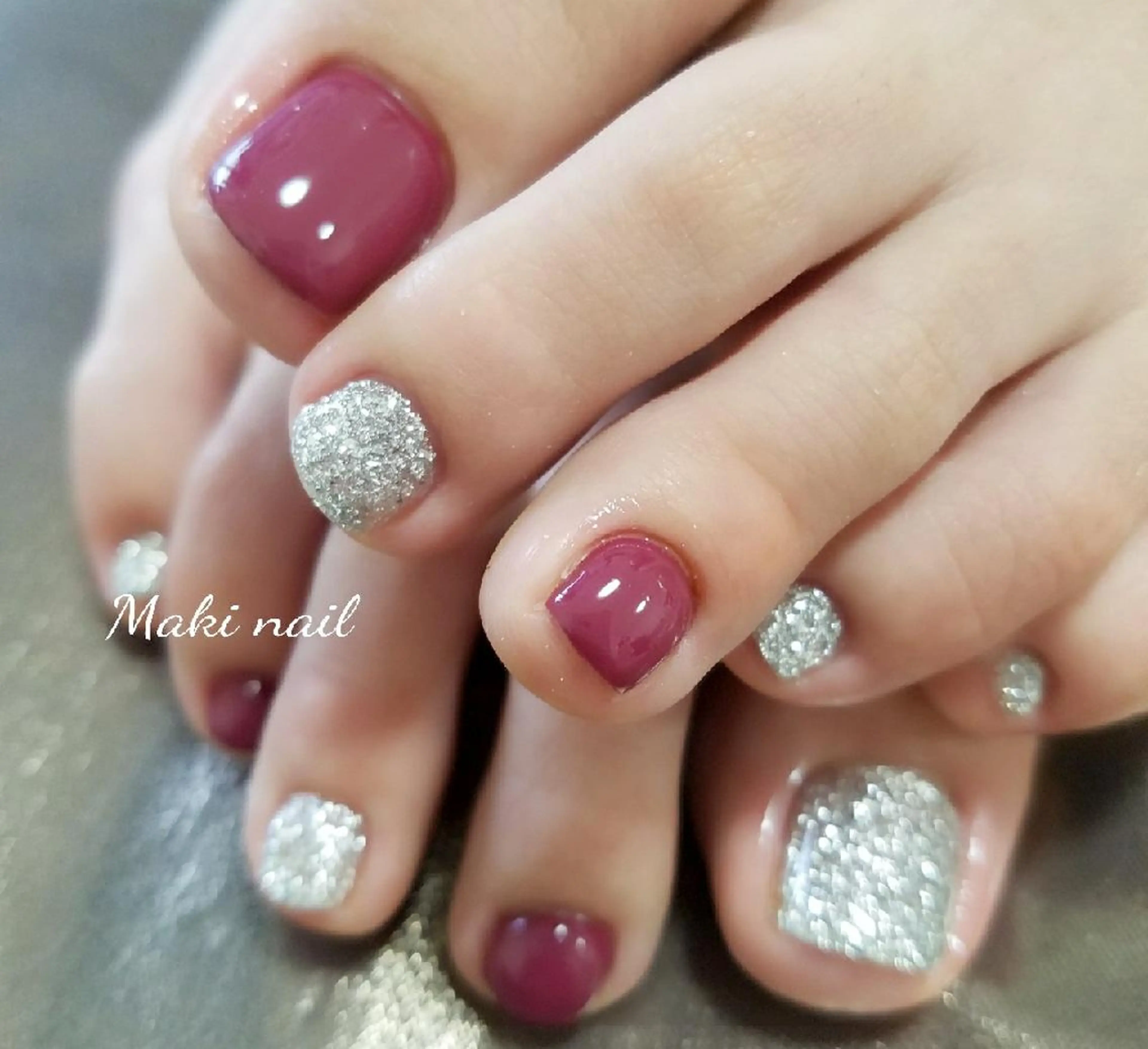 ネイル フットネイル   MAKI NAILのネイルデザイン