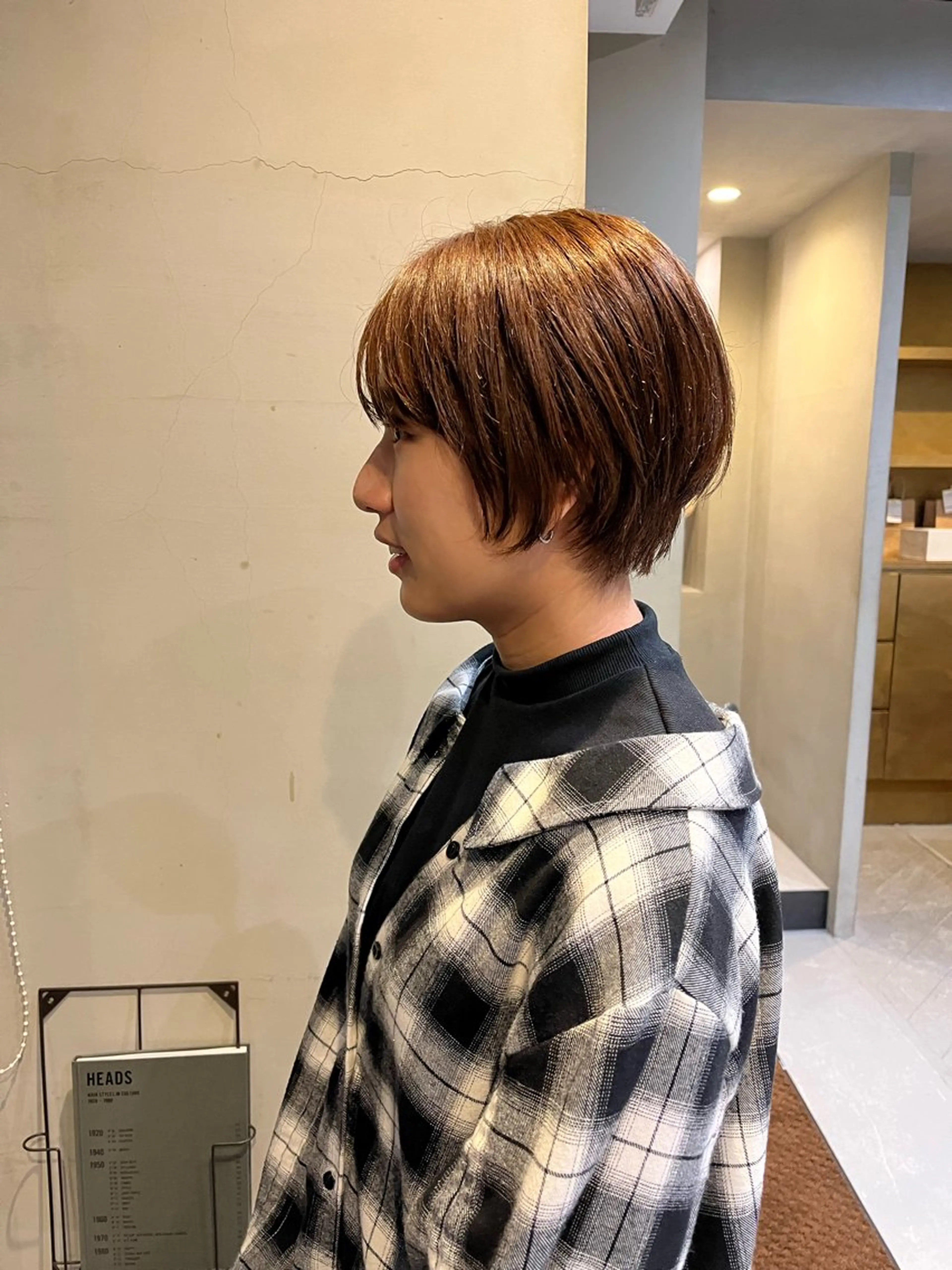 ショート 丸みショート 似合わせカット ショートヘア なな/ICI/レイヤ ーパーマ/ボブのヘアスタイル