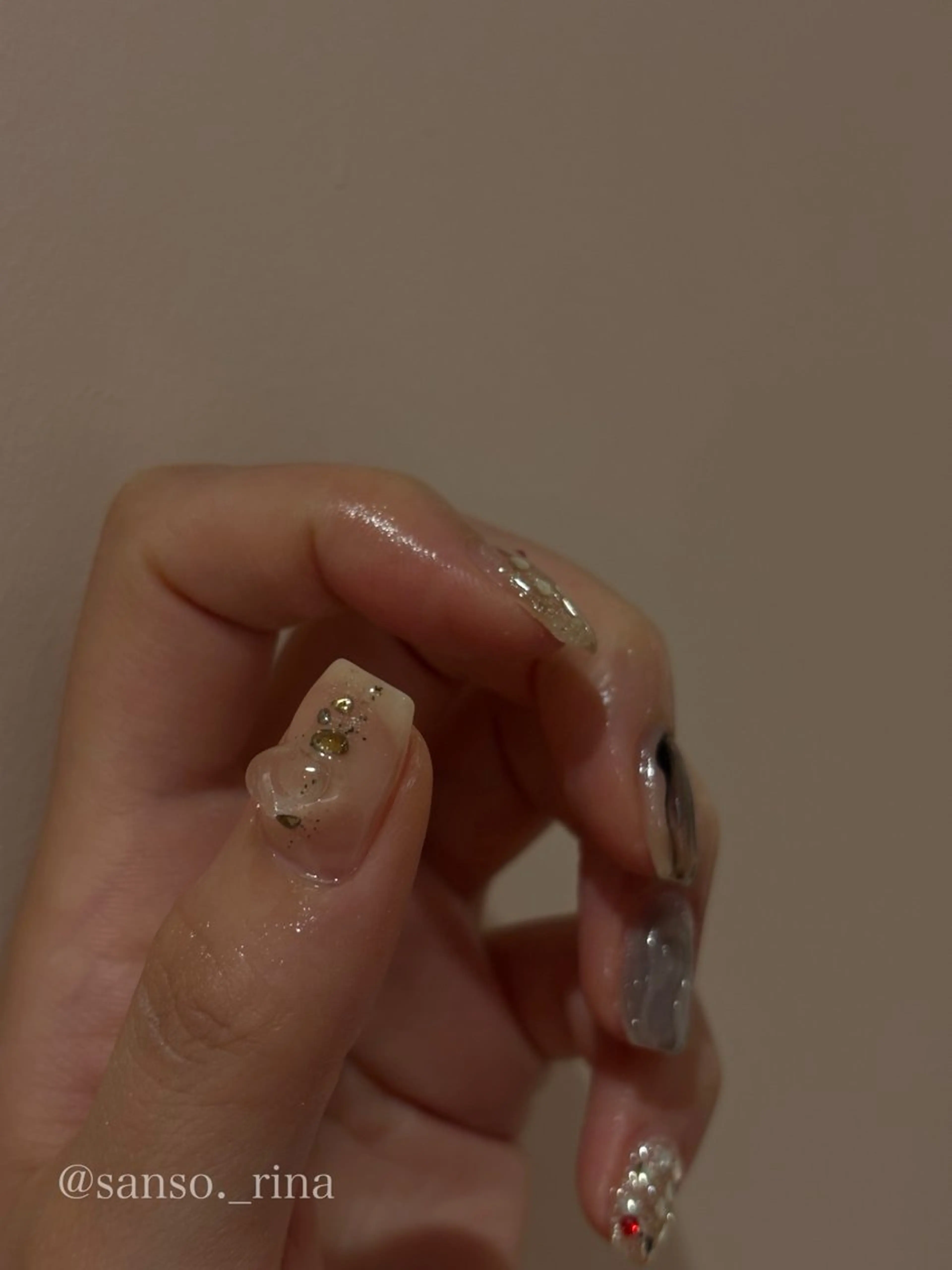 ネイル ハンドネイル フットネイル 早川 里奈のネイルデザイン