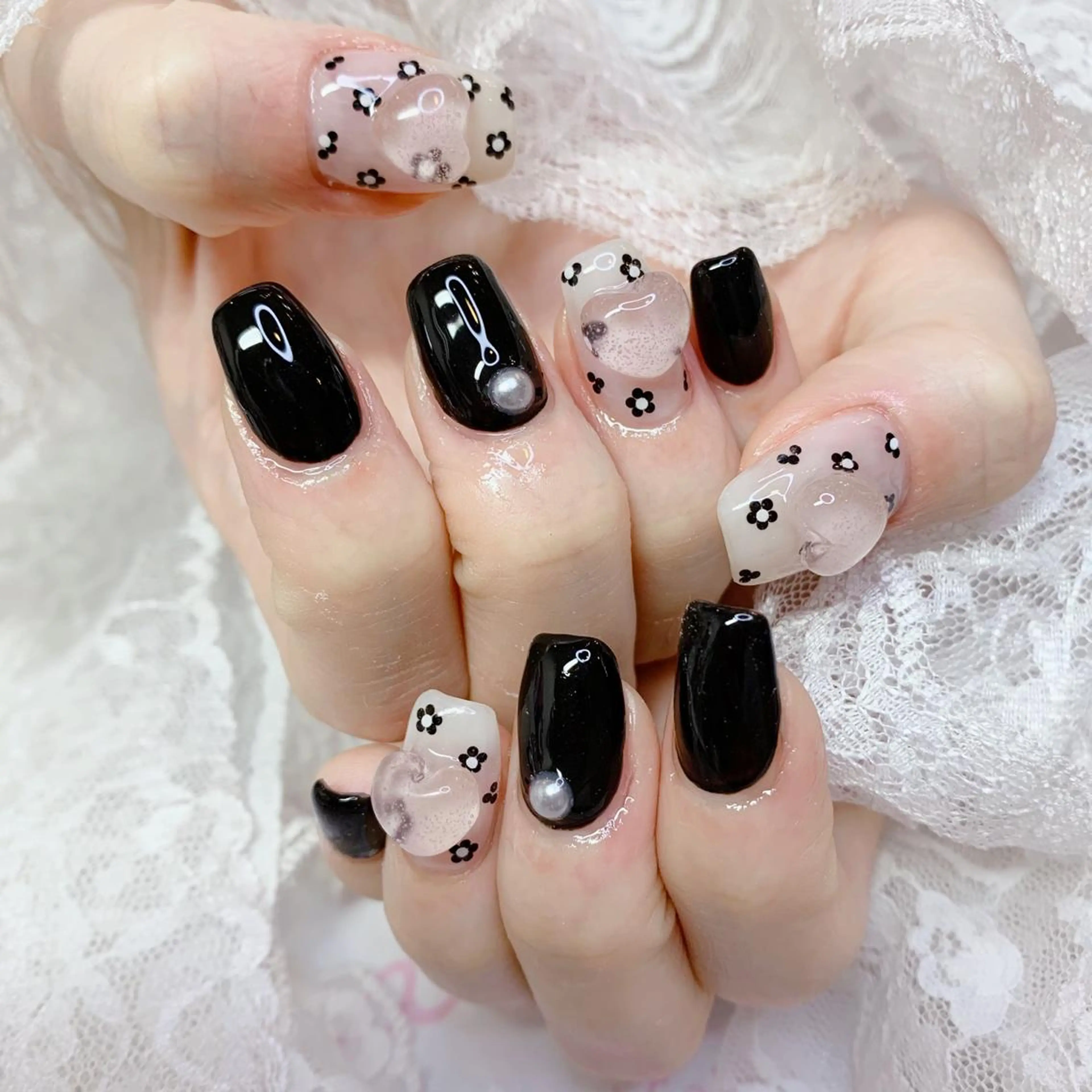 ネイル ハンドネイル La neige* yuki 🐩🌙のネイルデザイン