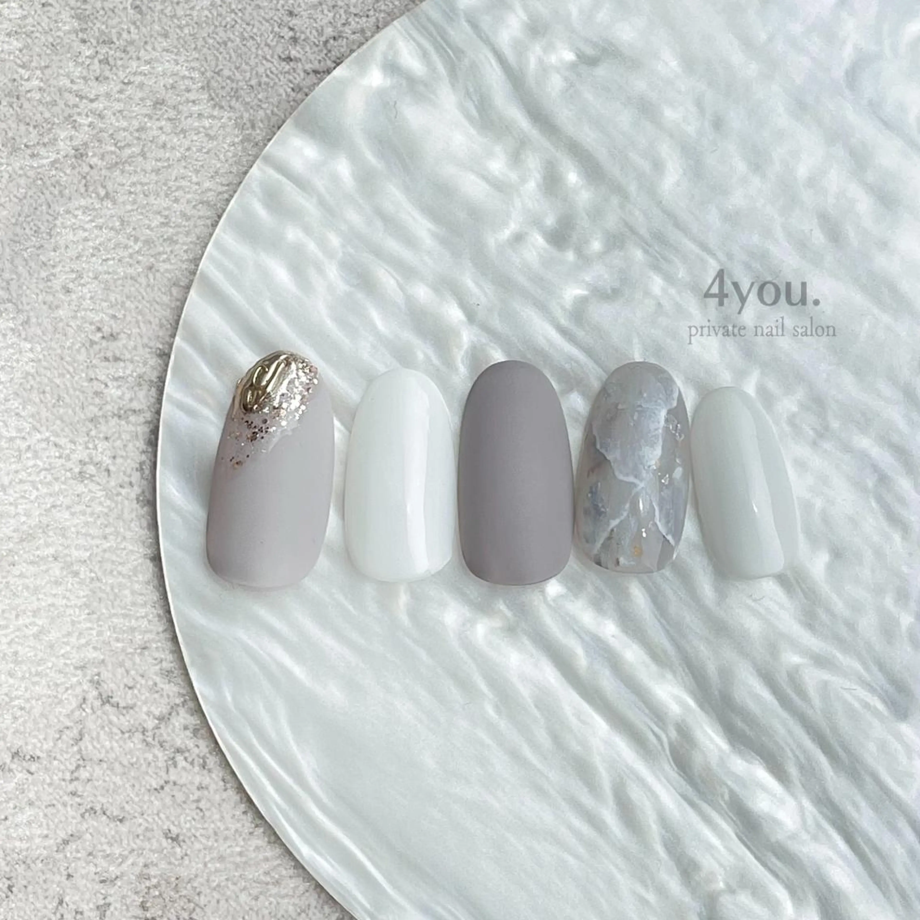 ネイル nail salon ４ｙｏｕ．のネイルデザイン