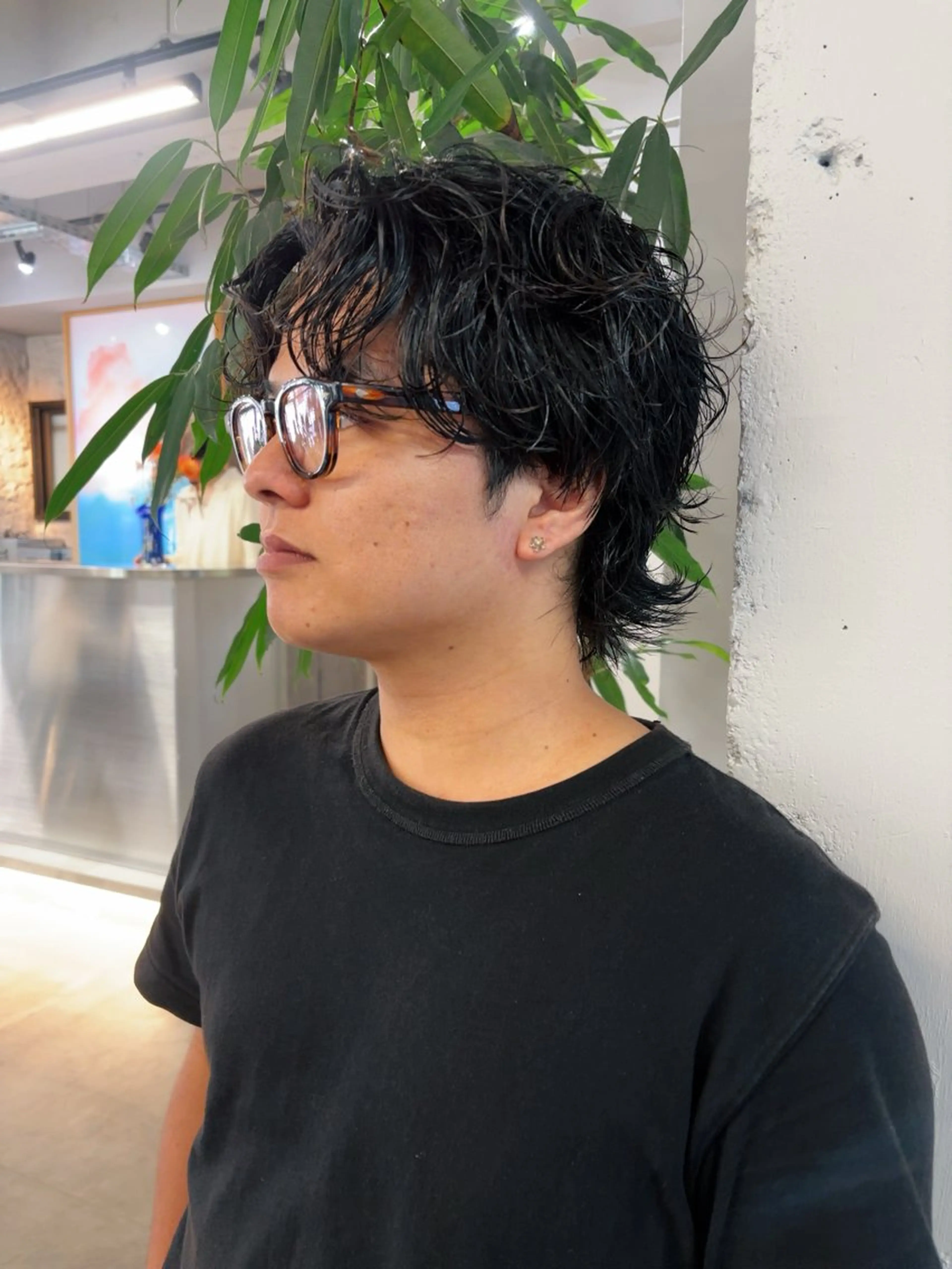 【メンズ限定平日11時​〜​20時】洗練されたメンズカット+パーマ✂︎美容室を本気で探してる方のみ受付けてます＊下記に説明有の写真