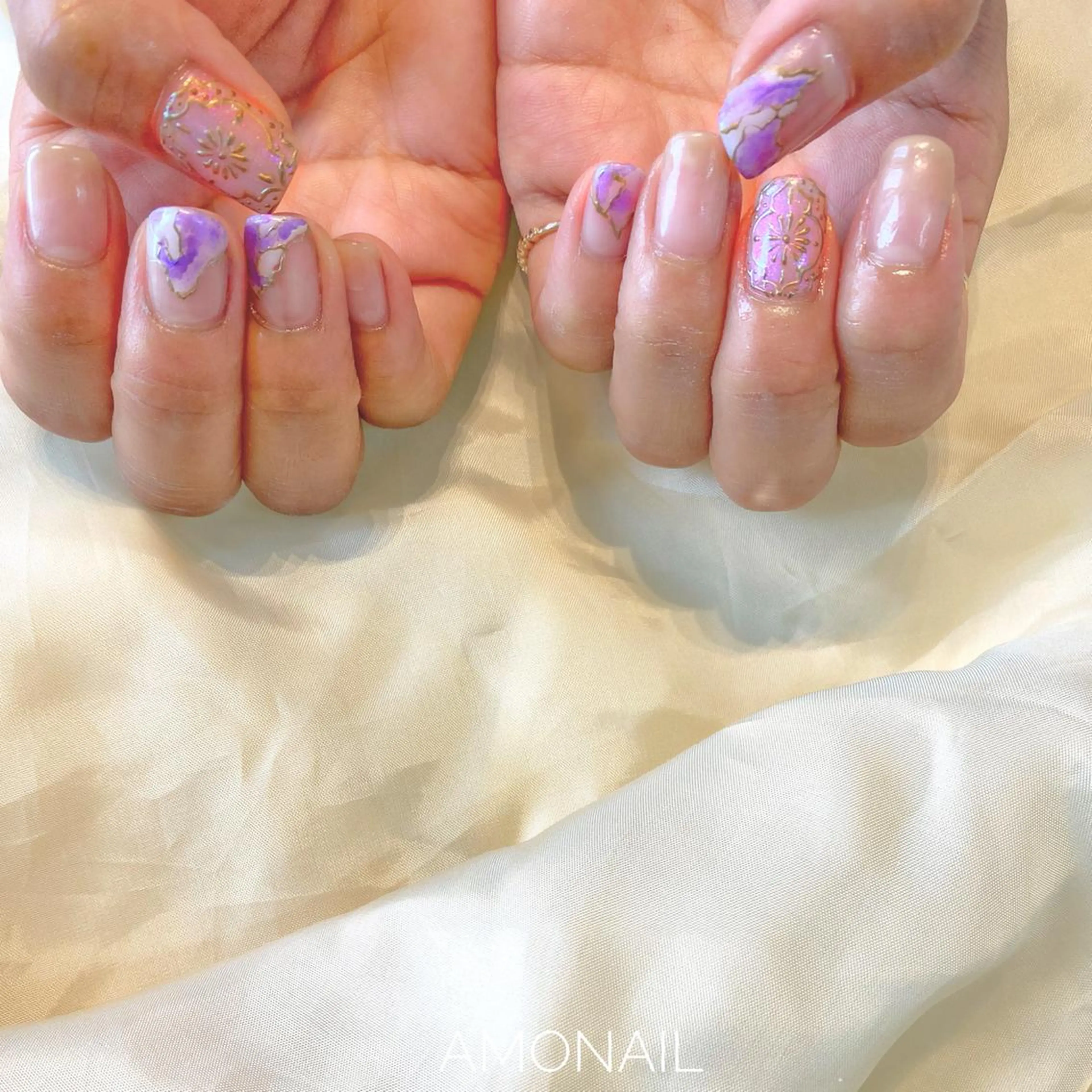 ネイル アートネイル ニュアンスネイル 唐笠 祥子のその他イメージ