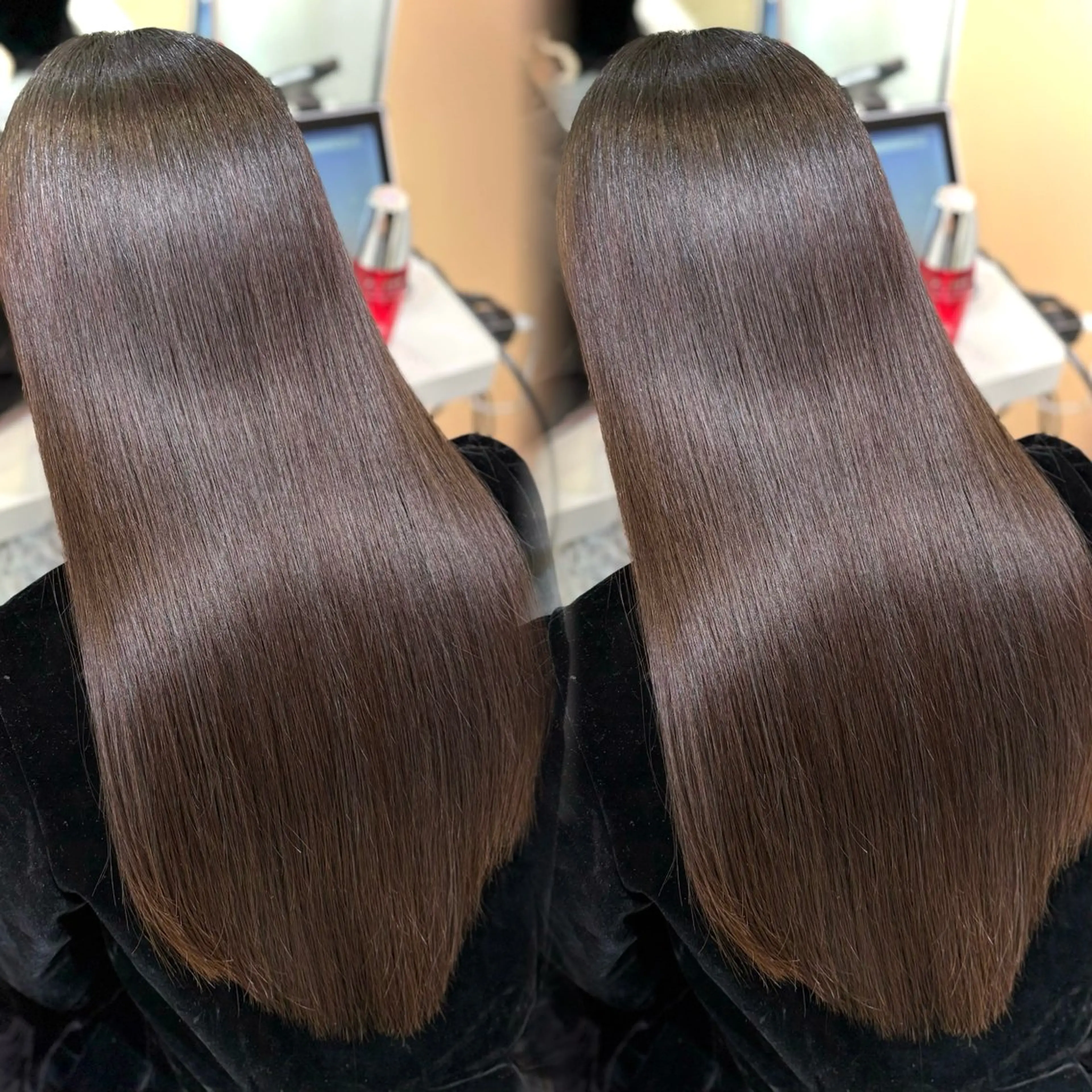 【💍持続性No.1✨】髪質改善トリートメント🧴Aujua7stepTR（インメトリー♡）コテ巻き仕上げ付き🫧の写真