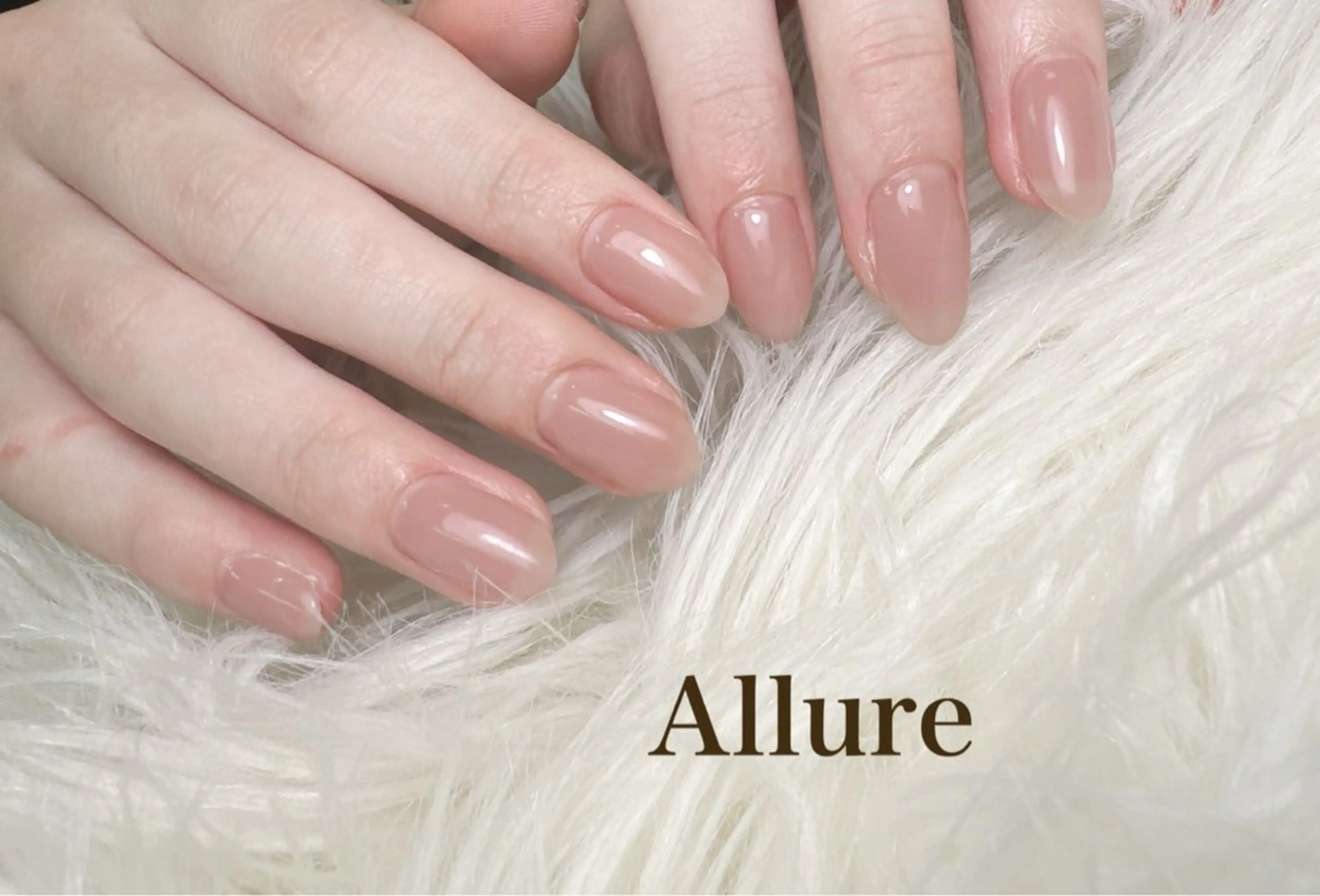 ネイル ジェルネイル ワンカラーネイル Allure Yuuのネイルデザイン