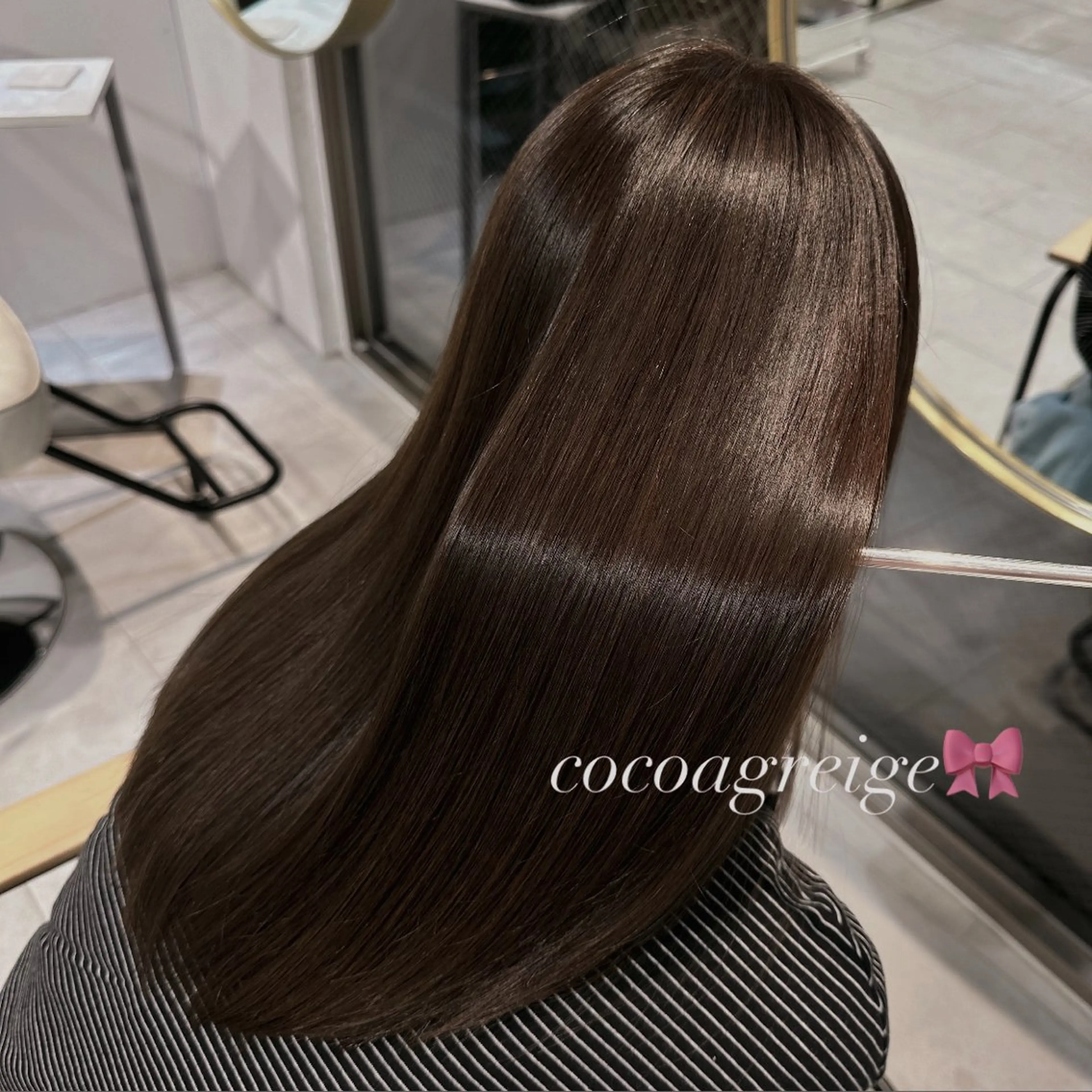 ロング カラー ブリーチ 縮毛矯正/ 艶髪/COCONAのヘアスタイル