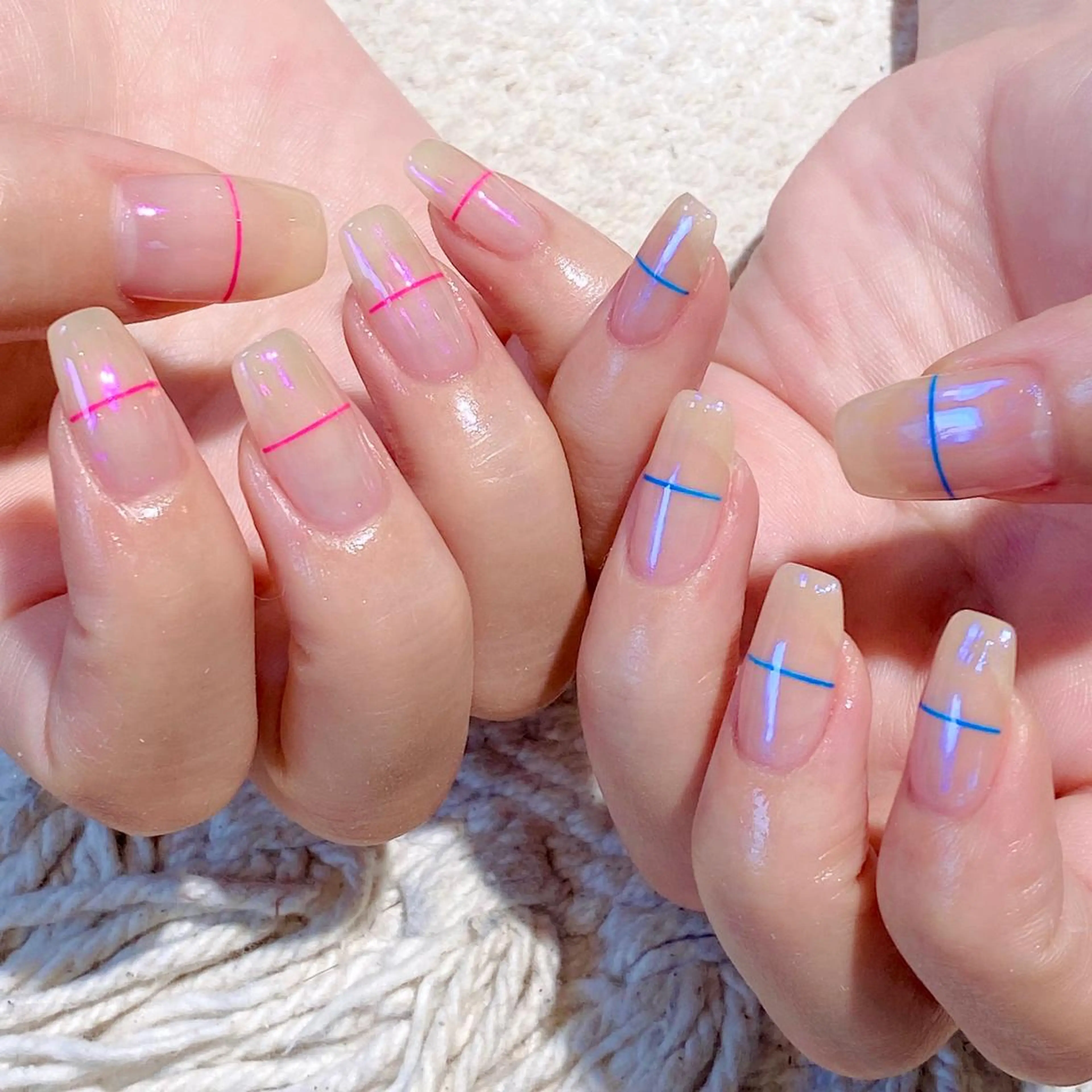 ネイル ハンドネイル megu  / sōko nailのネイルデザイン