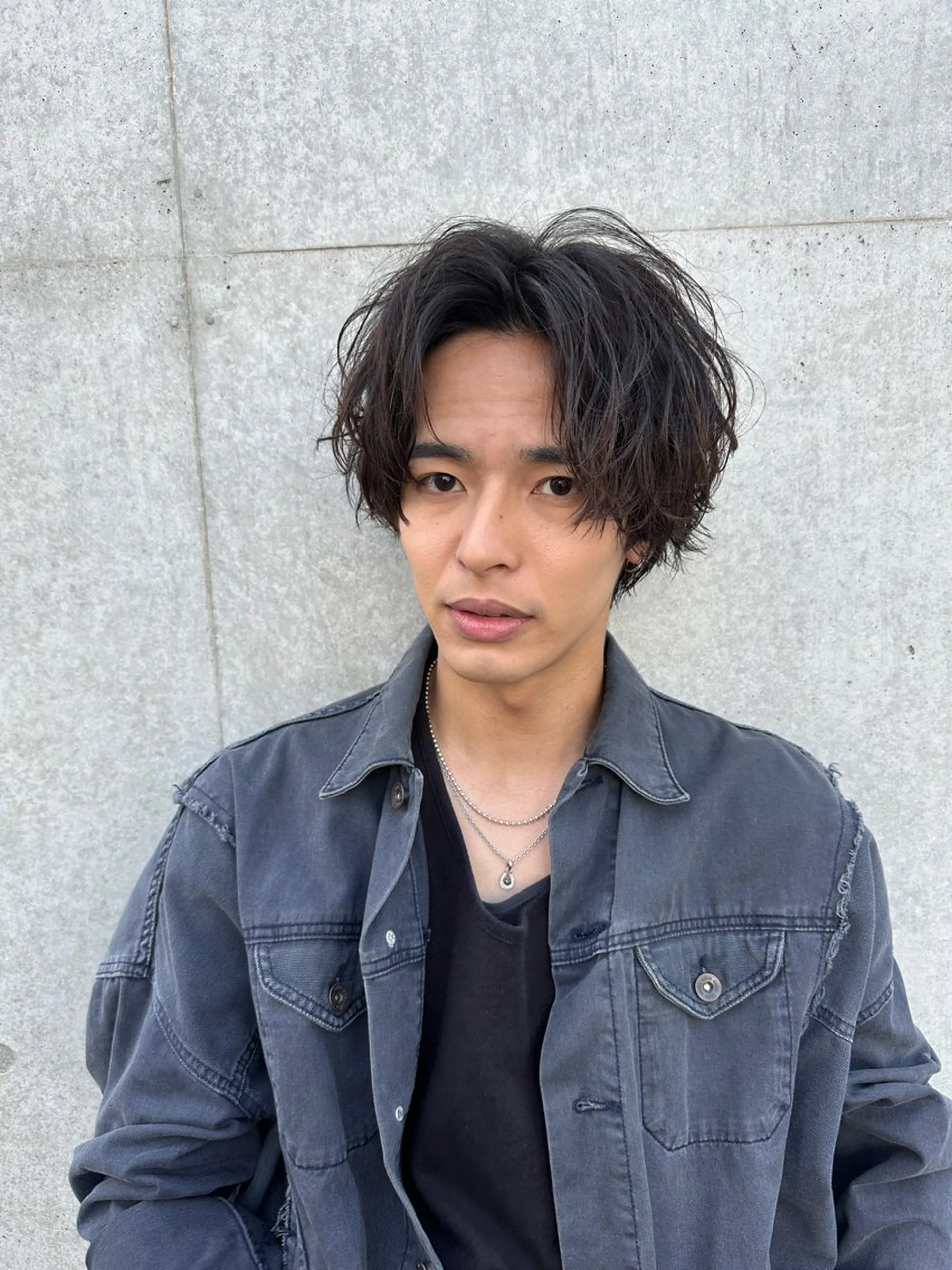 ショート パーマ メンズ 【メンズサロン】 BLUCK 横浜のヘアスタイル