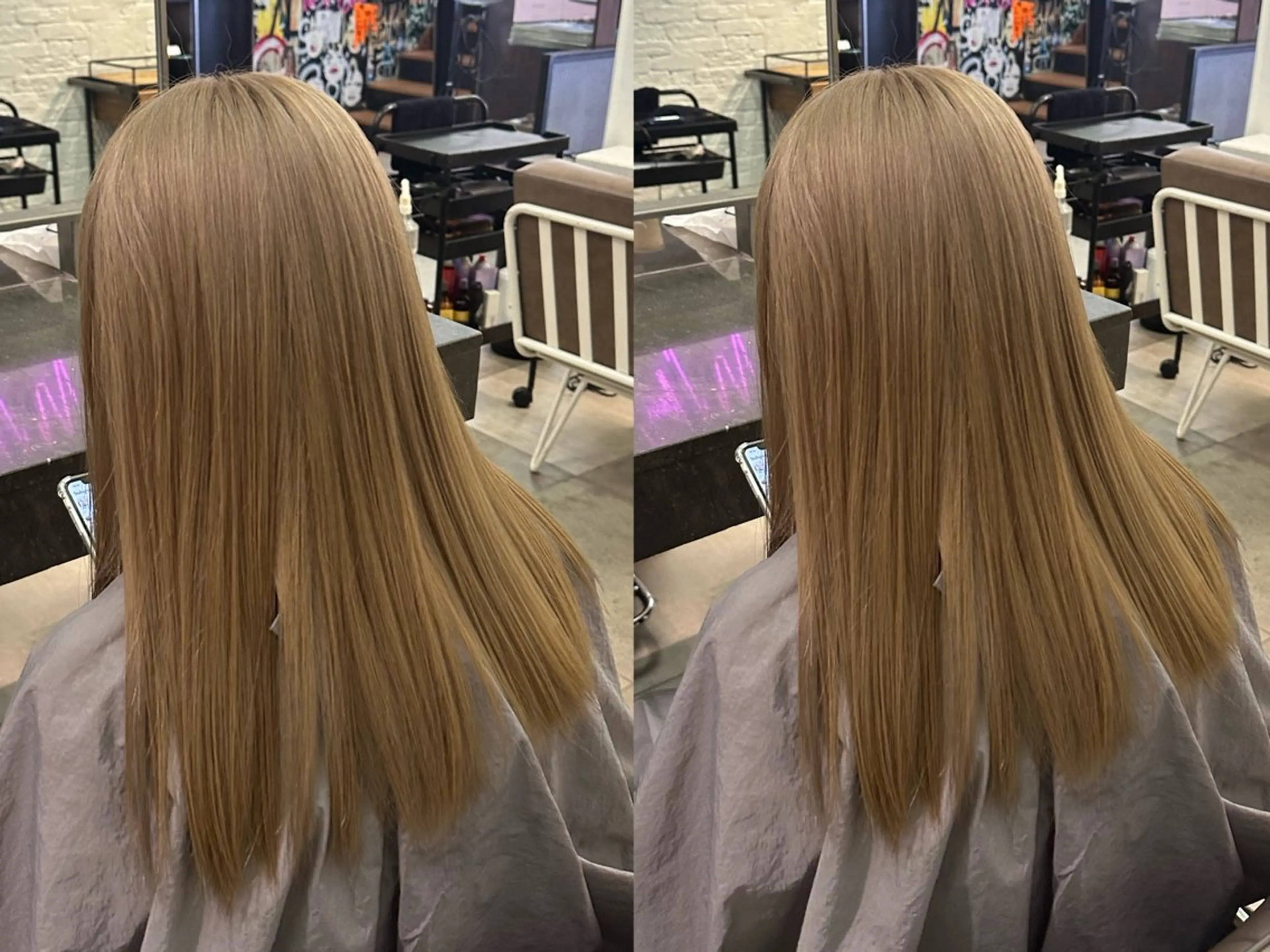 ロング カラー カット ヘアカラー MOE レイヤー/新宿三丁目のヘアスタイル