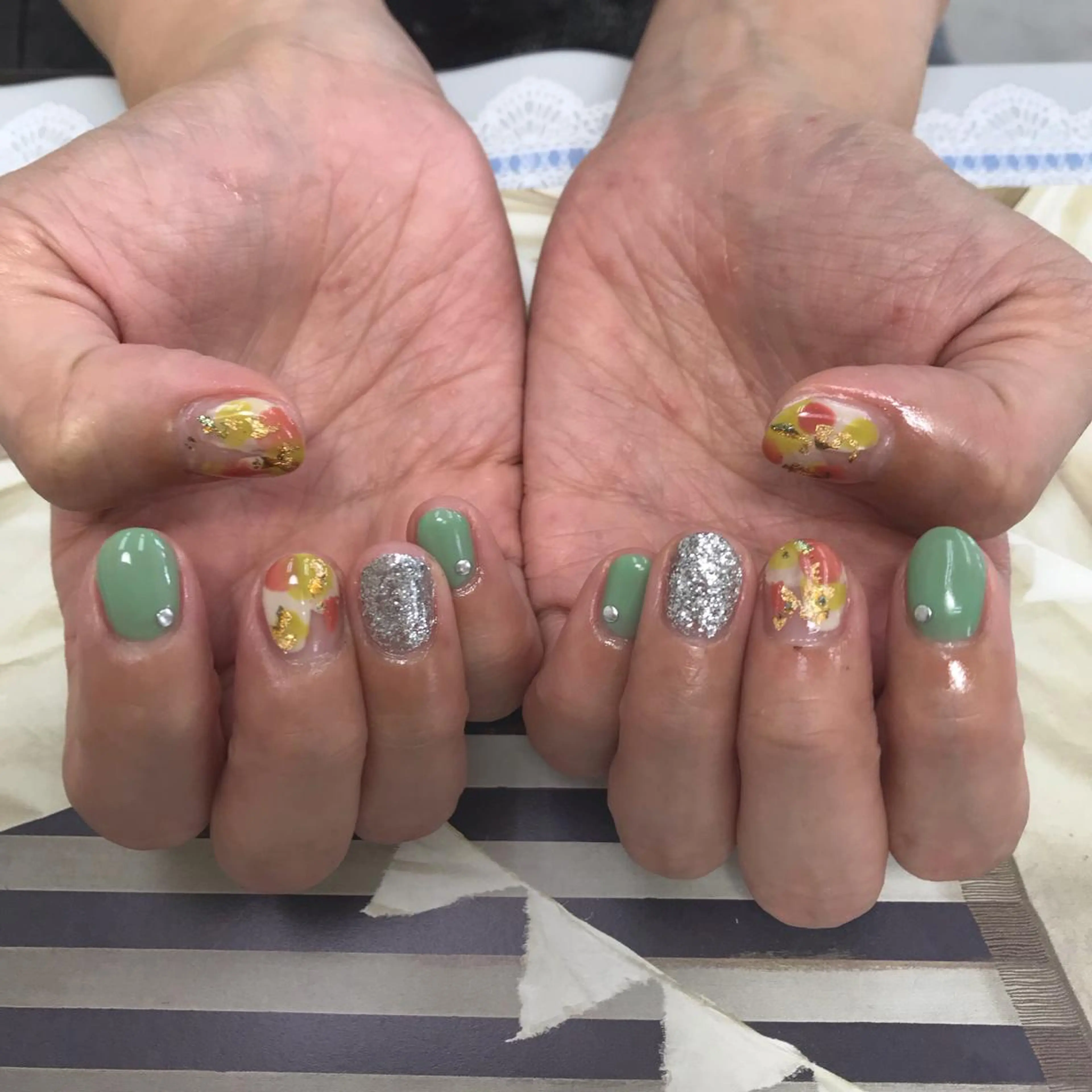 ネイル ハンドネイル nail salon Neigeのネイルデザイン