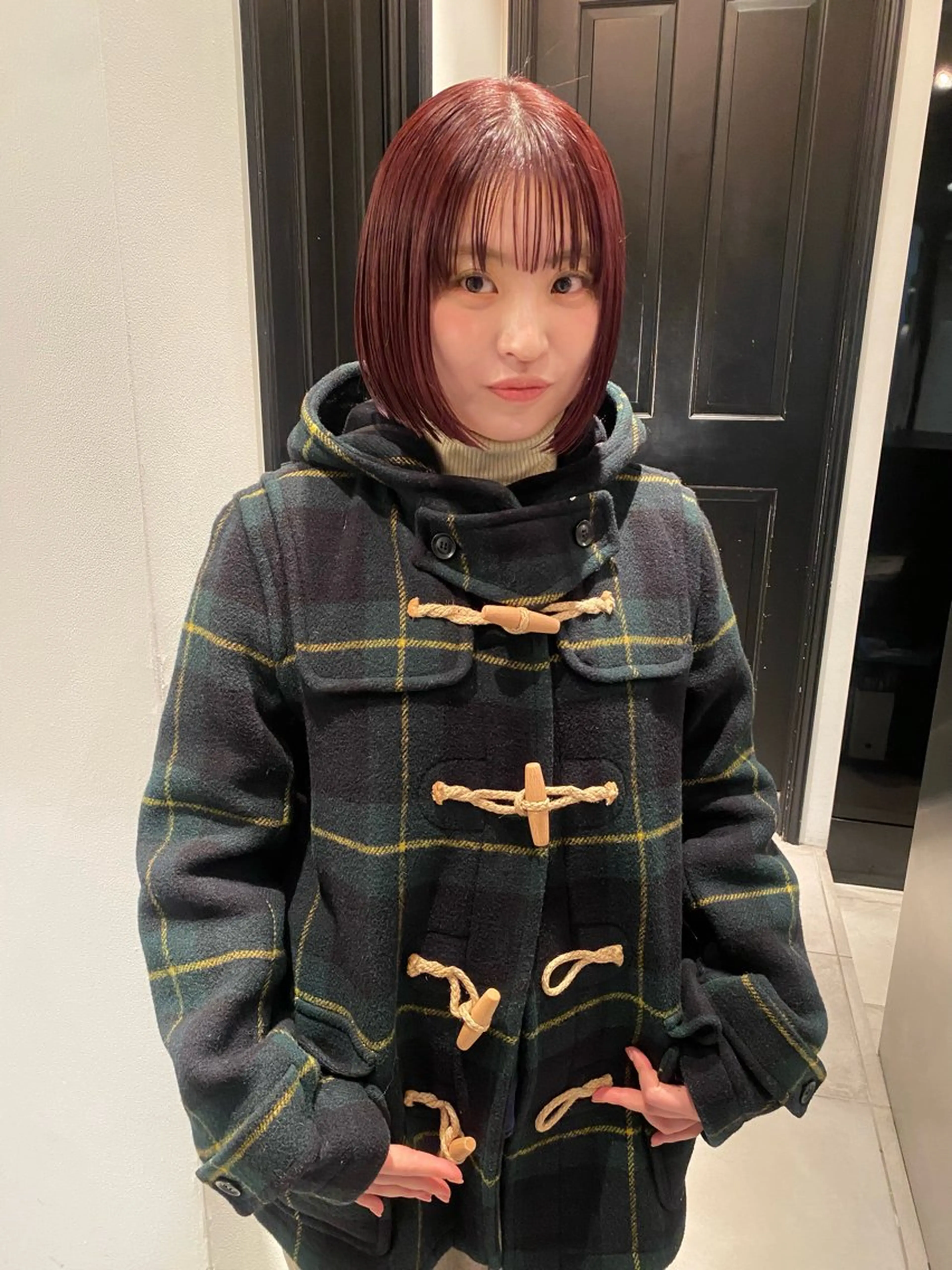 ショート カラー カット riria/ボブ /透明感カラー🎀のヘアスタイル