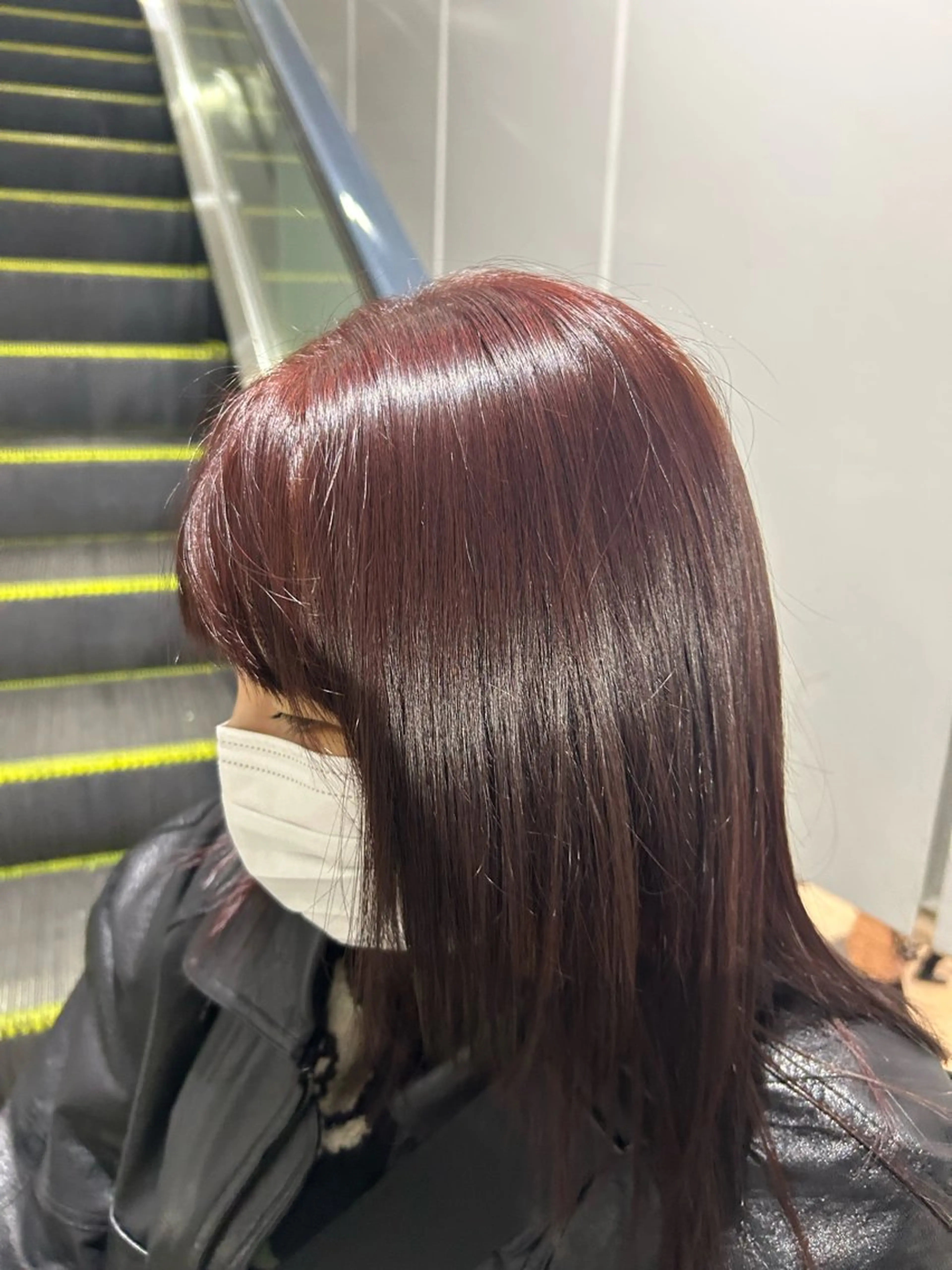 ミディアム カラー ブリーチ ブリーチなしカラー ヘアカラー あやめ🪽 オリーブ/ハイトーンのヘアスタイル