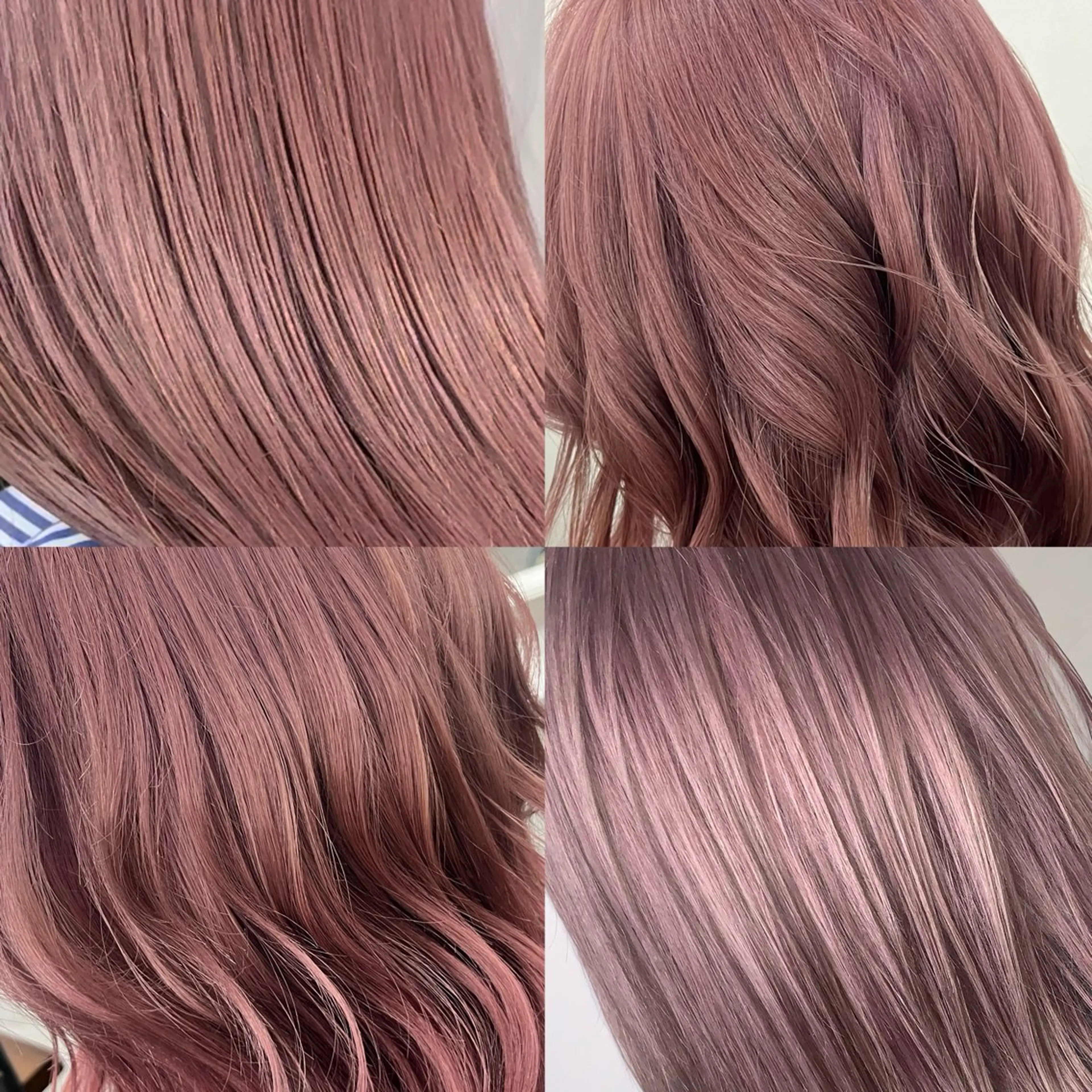 カラー ピンクカラー ♡なんば🫧透明感 🫧naako♡のヘアスタイル