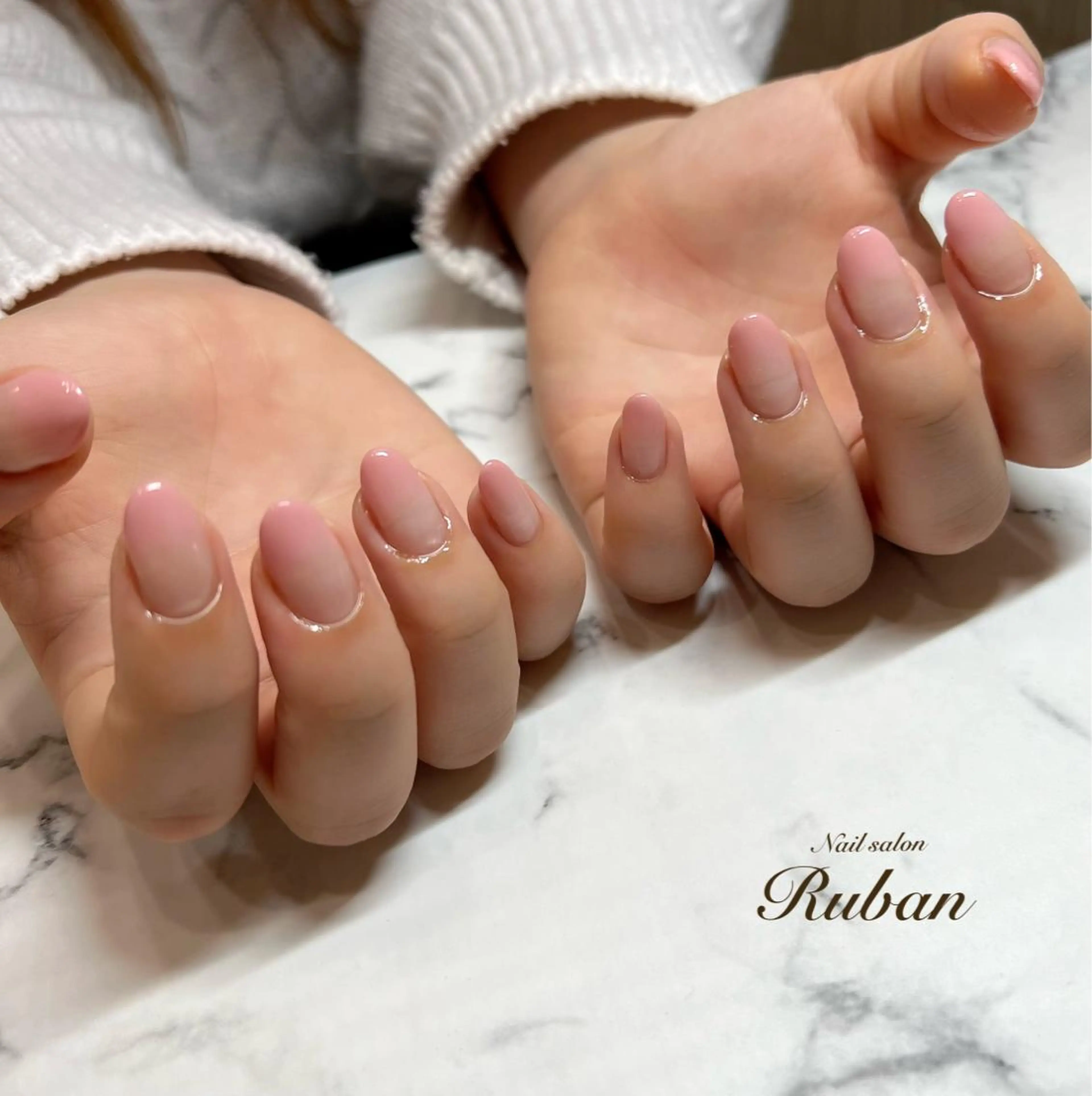 ネイル グラデーション Nail salon Rubanのネイルデザイン